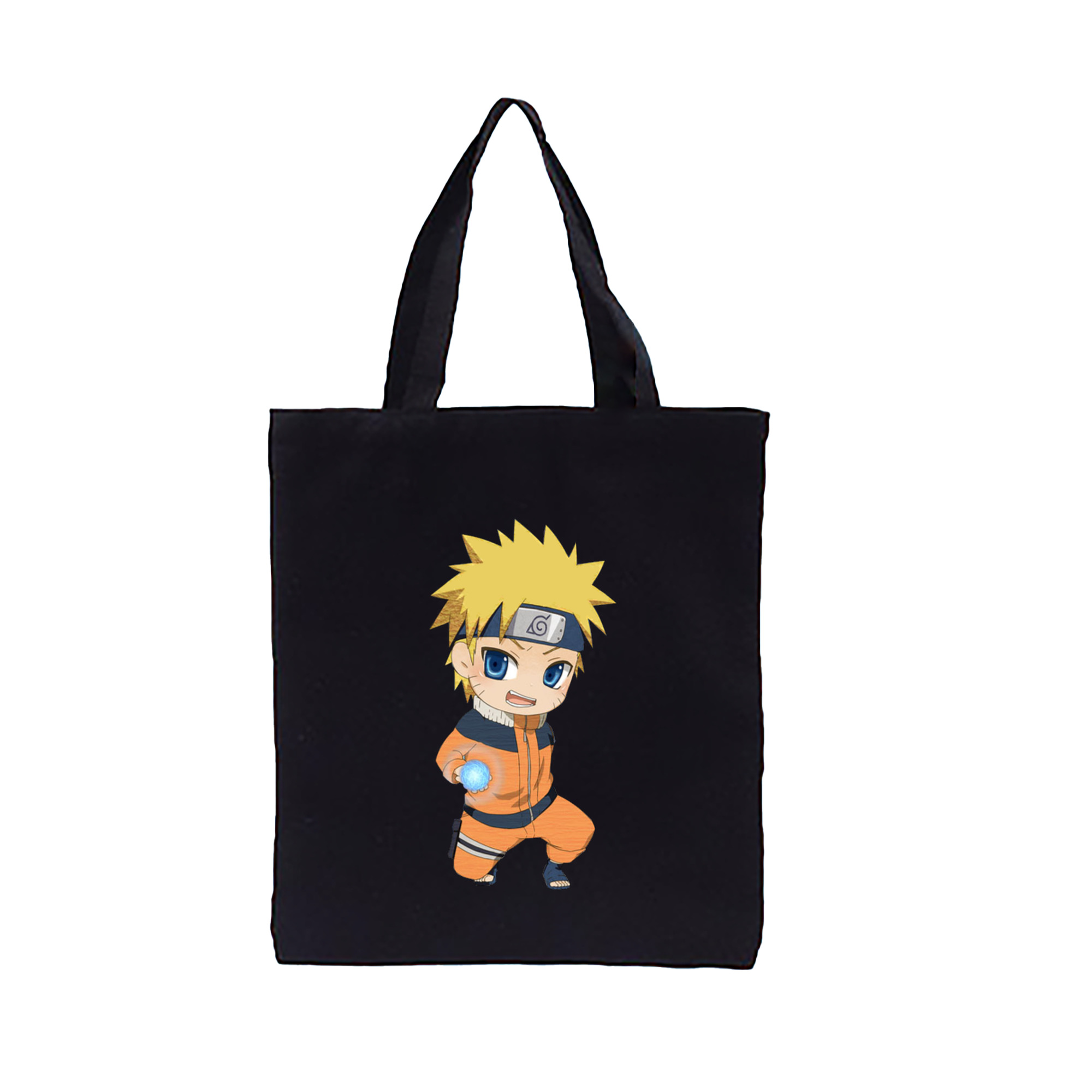 （画像用） NARUTO -ナルト- うずまき ナルト Uzumaki Naruto 縦型キャンバス生地手提げバッグ　トートバッグ