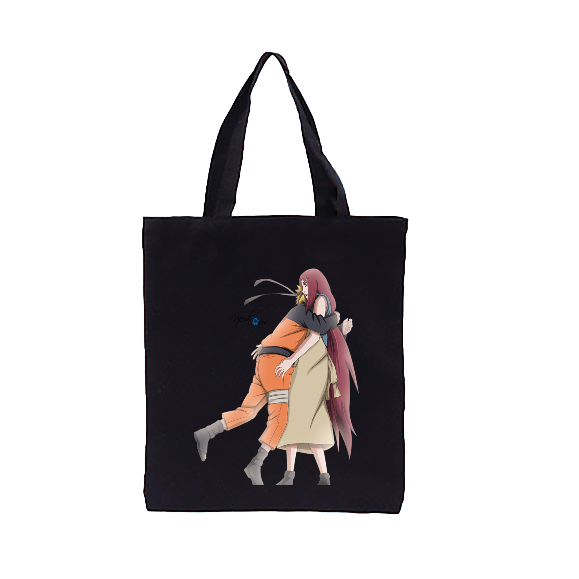 （画像用） NARUTO -ナルト- うずまき ナルト Uzumaki Naruto 縦型キャンバス生地手提げバッグ　トートバッグ