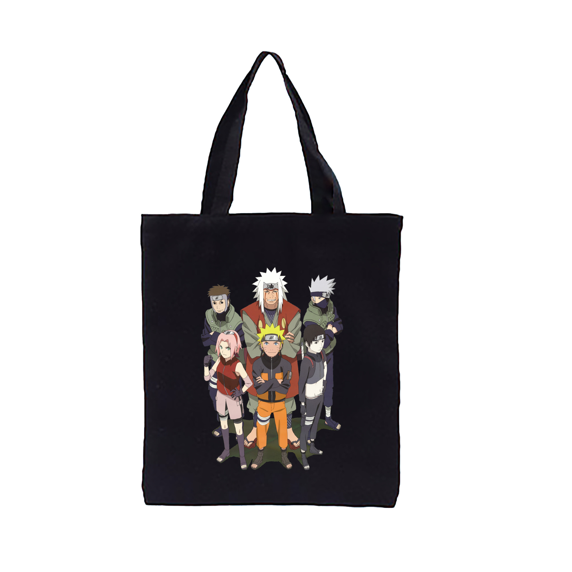 （画像用） NARUTO -ナルト- うずまき ナルト Uzumaki Naruto 縦型キャンバス生地手提げバッグ　トートバッグ