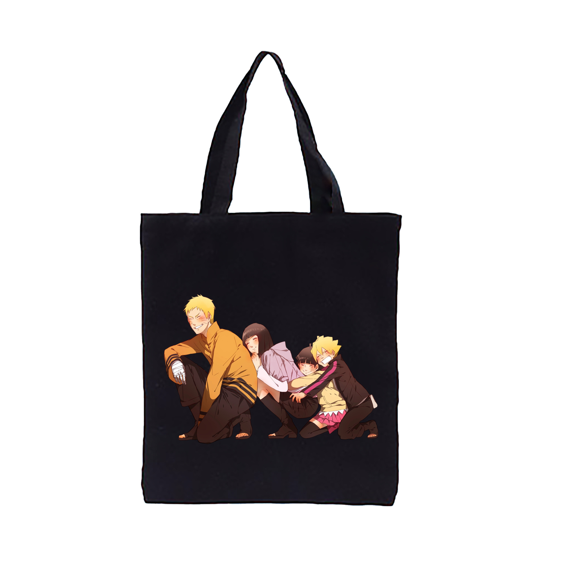 （画像用） NARUTO -ナルト- うずまき ナルト Uzumaki Naruto 縦型キャンバス生地手提げバッグ　トートバッグ