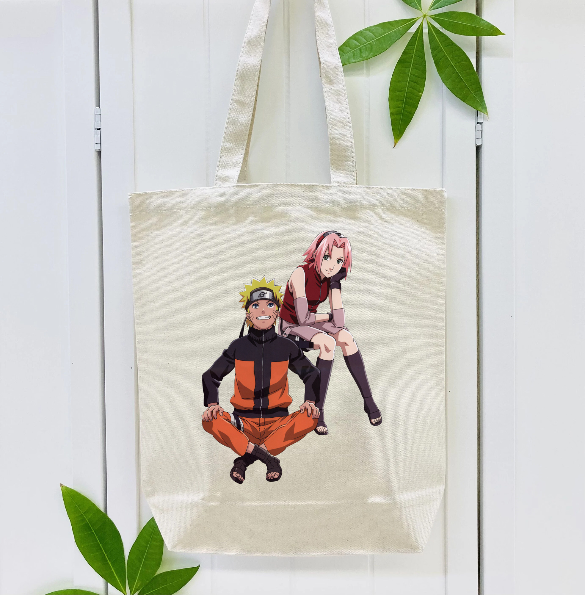 NARUTO -ナルト- うずまき ナルト Uzumaki Naruto 縦型キャンバス生地手提げバッグ　トートバッグ