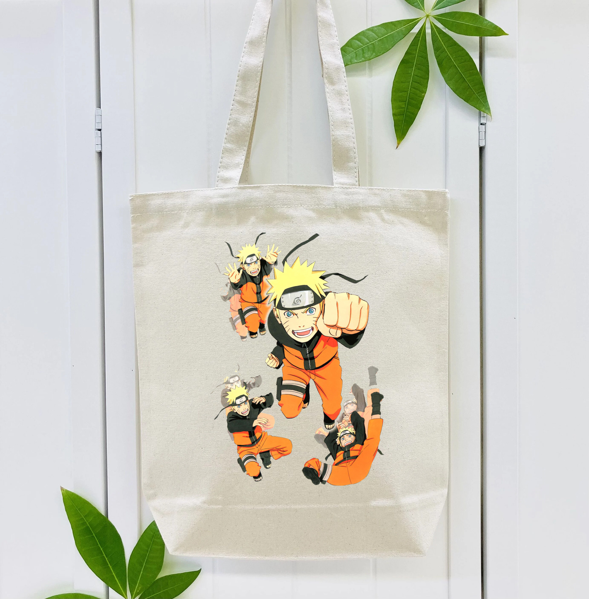 NARUTO -ナルト- うずまき ナルト Uzumaki Naruto 縦型キャンバス生地手提げバッグ　トートバッグ