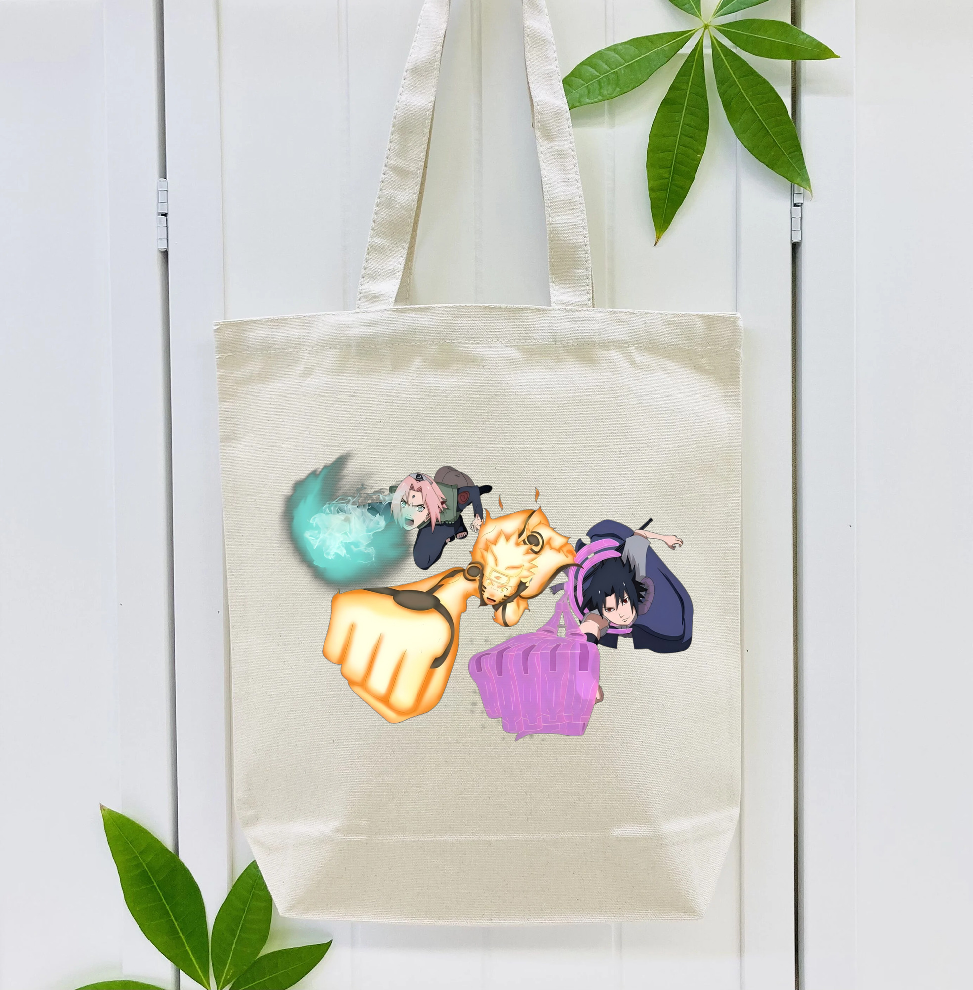 NARUTO -ナルト- うずまき ナルト Uzumaki Naruto 縦型キャンバス生地手提げバッグ　トートバッグ
