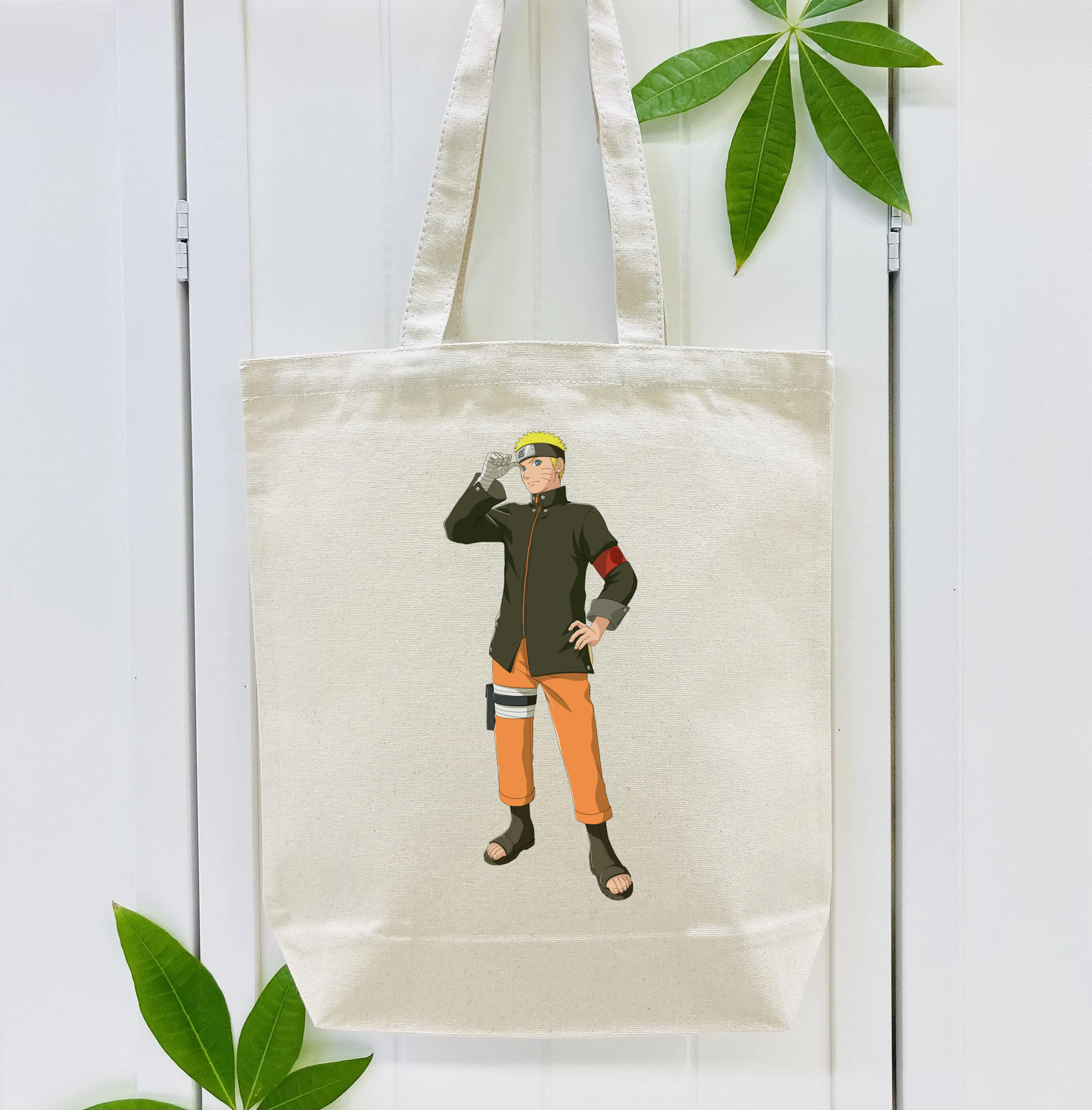 NARUTO -ナルト- うずまき ナルト Uzumaki Naruto 縦型キャンバス生地手提げバッグ　トートバッグ