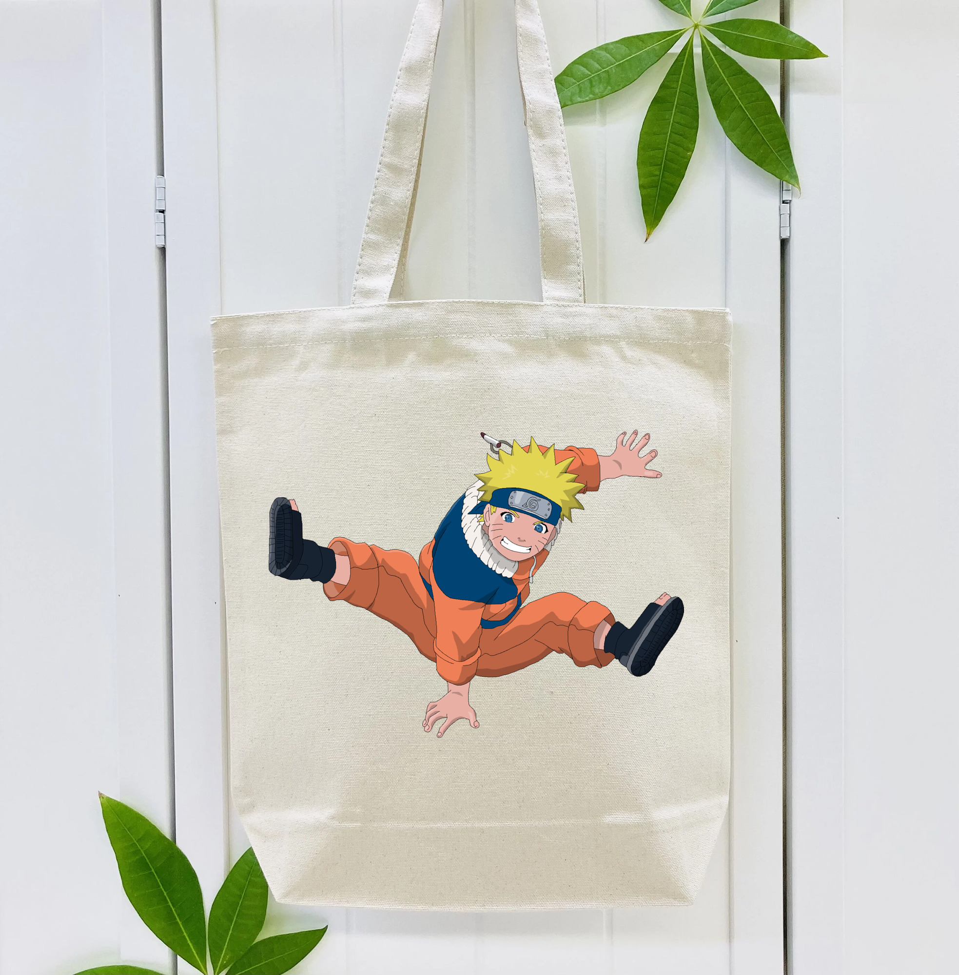 NARUTO -ナルト- うずまき ナルト Uzumaki Naruto 縦型キャンバス生地手提げバッグ　トートバッグ