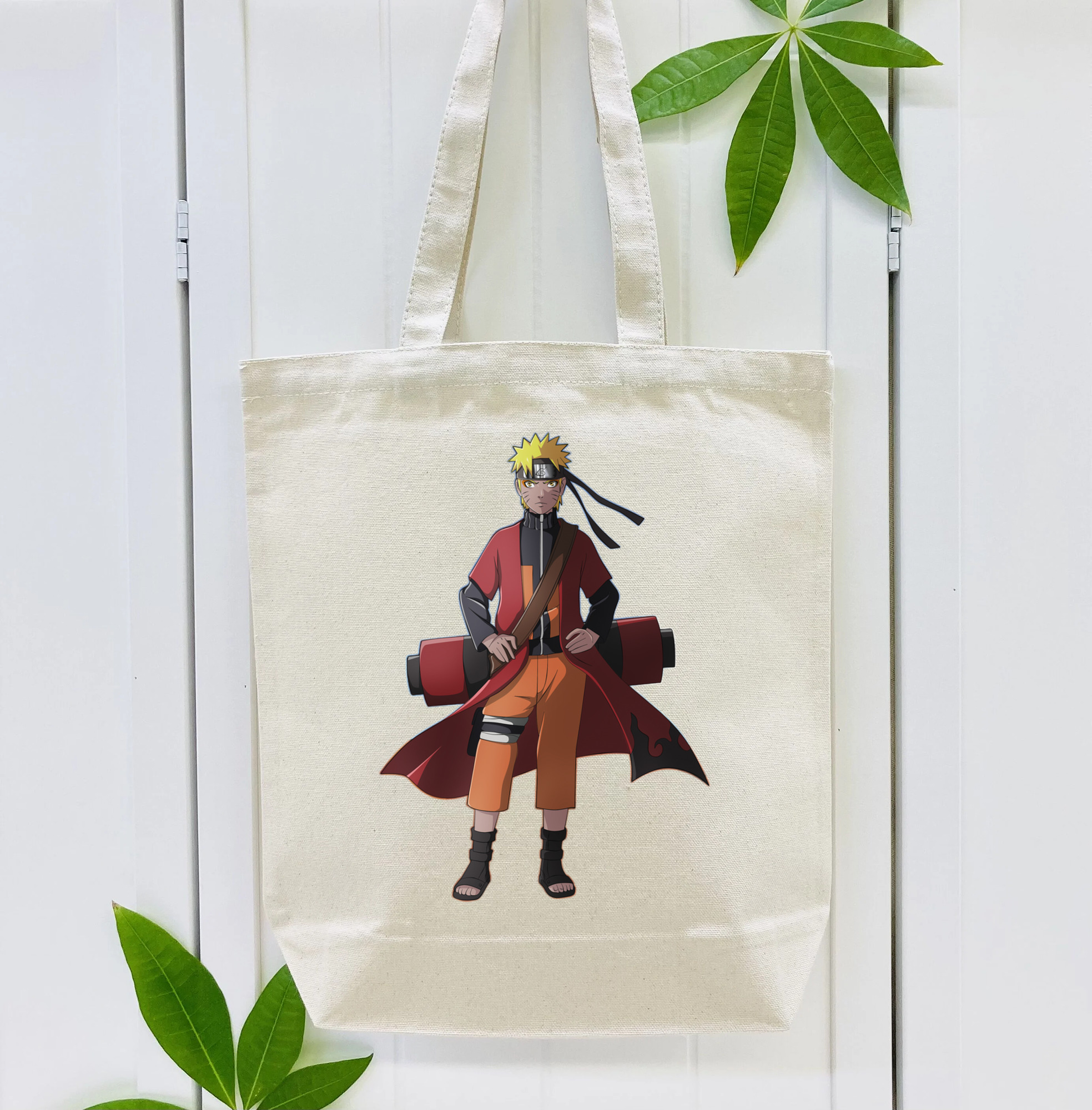 NARUTO -ナルト- うずまき ナルト Uzumaki Naruto 縦型キャンバス生地手提げバッグ　トートバッグ