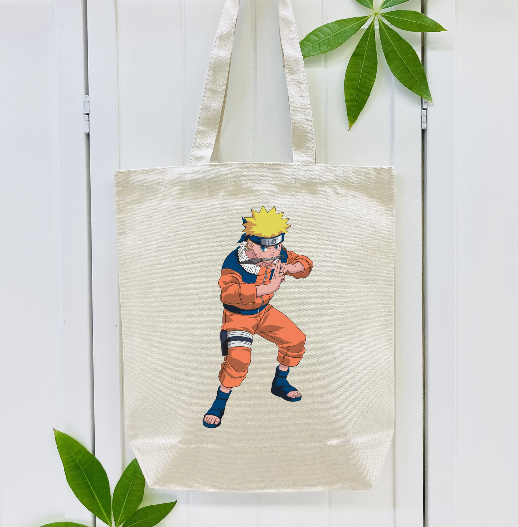 NARUTO -ナルト- うずまき ナルト Uzumaki Naruto 縦型キャンバス生地手提げバッグ　トートバッグ
