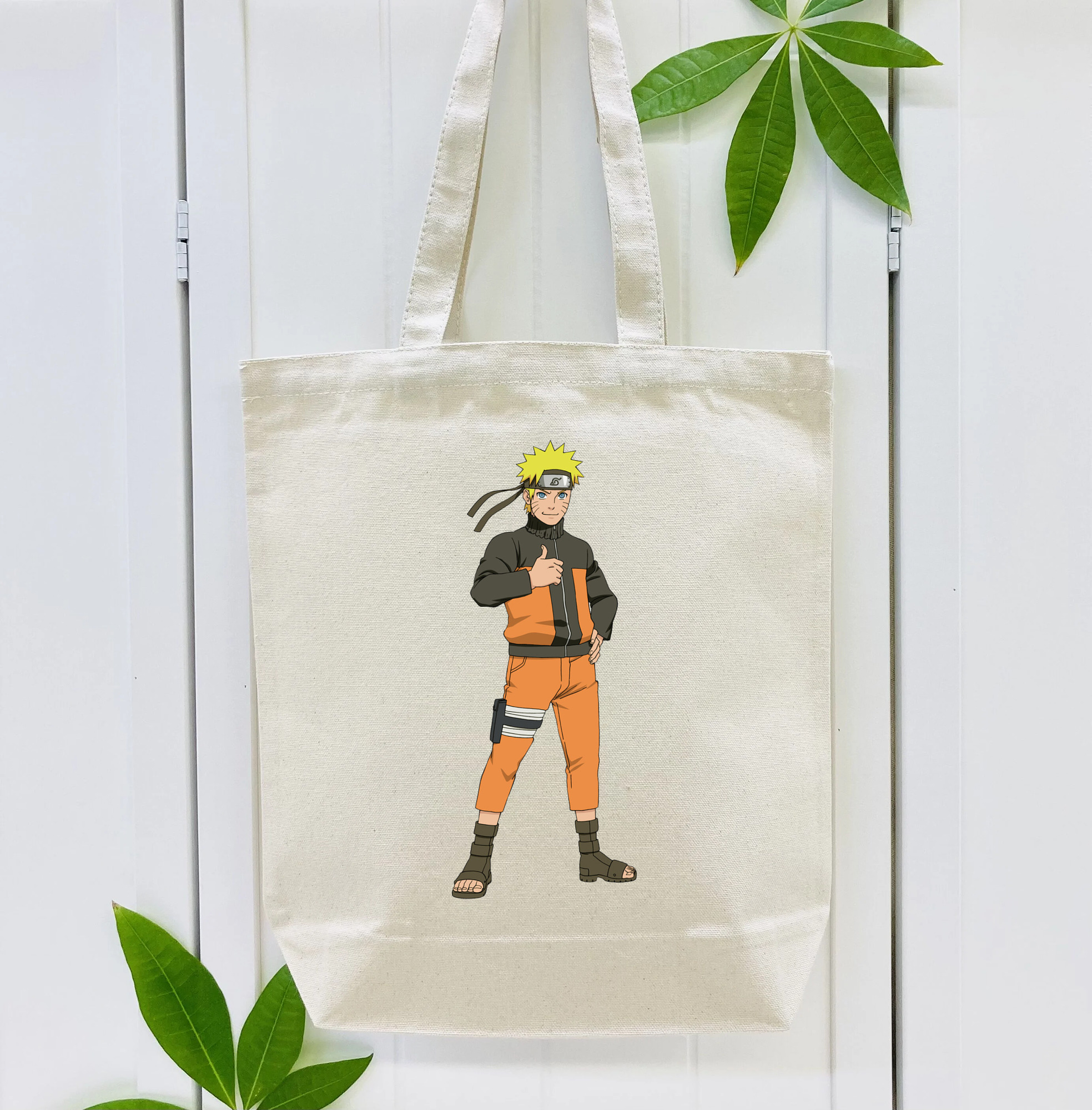 NARUTO -ナルト- うずまき ナルト Uzumaki Naruto 縦型キャンバス生地手提げバッグ　トートバッグ