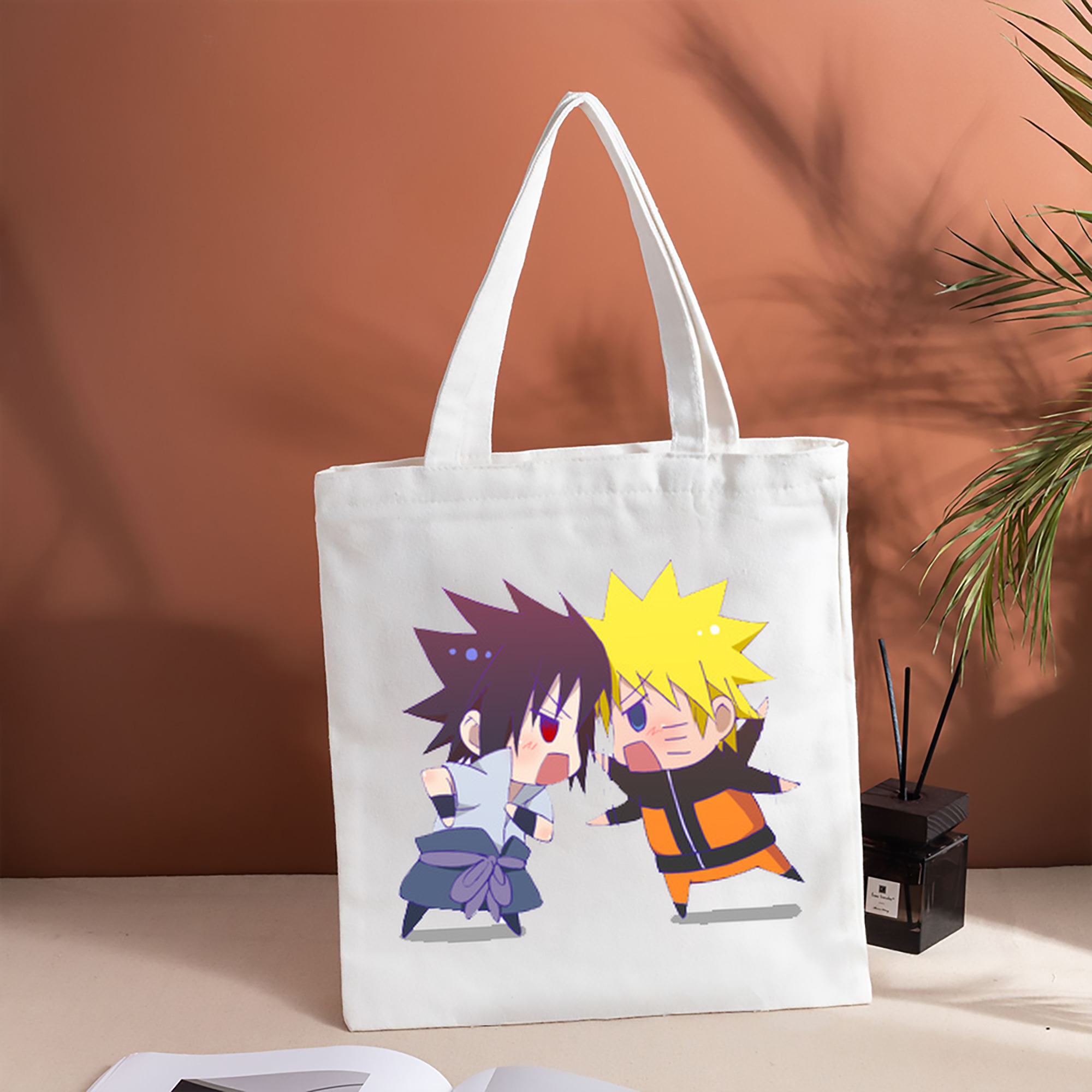 NARUTO -ナルト- うずまき ナルト Uzumaki Naruto 縦型キャンバス生地手提げバッグ　トートバッグ