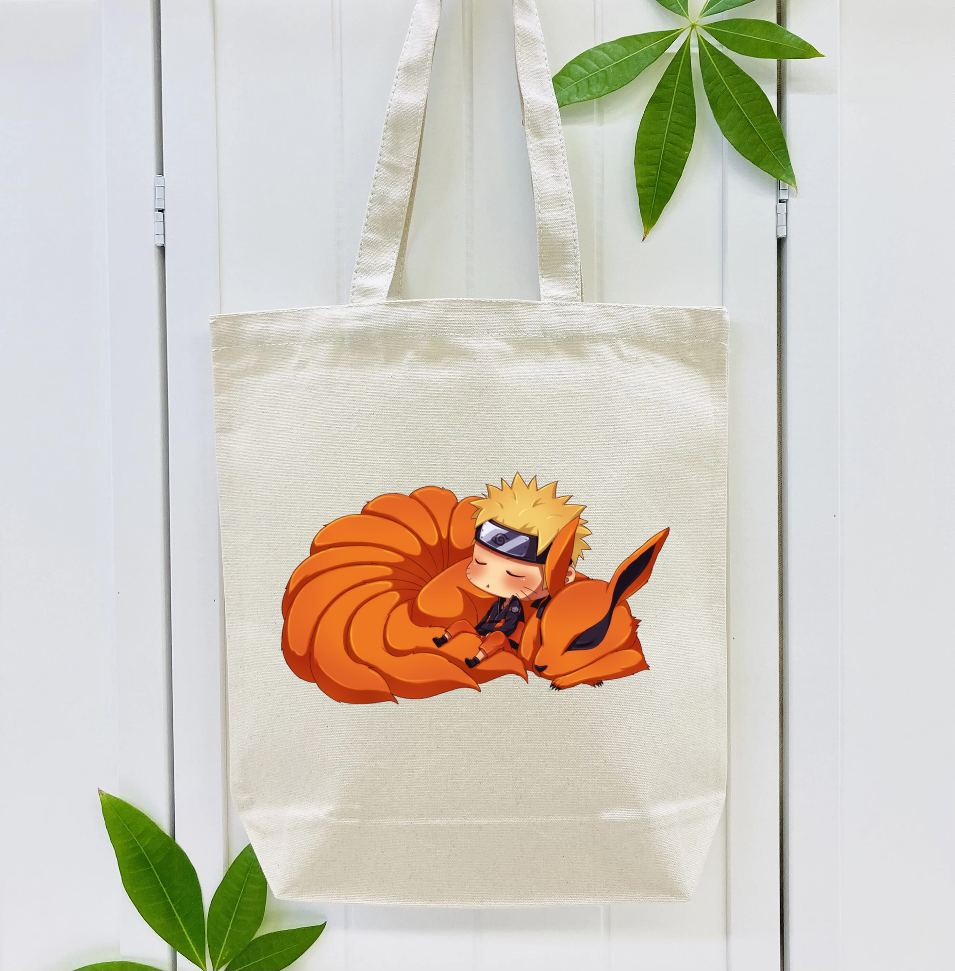 NARUTO -ナルト- うずまき ナルト Uzumaki Naruto 縦型キャンバス生地手提げバッグ　トートバッグ