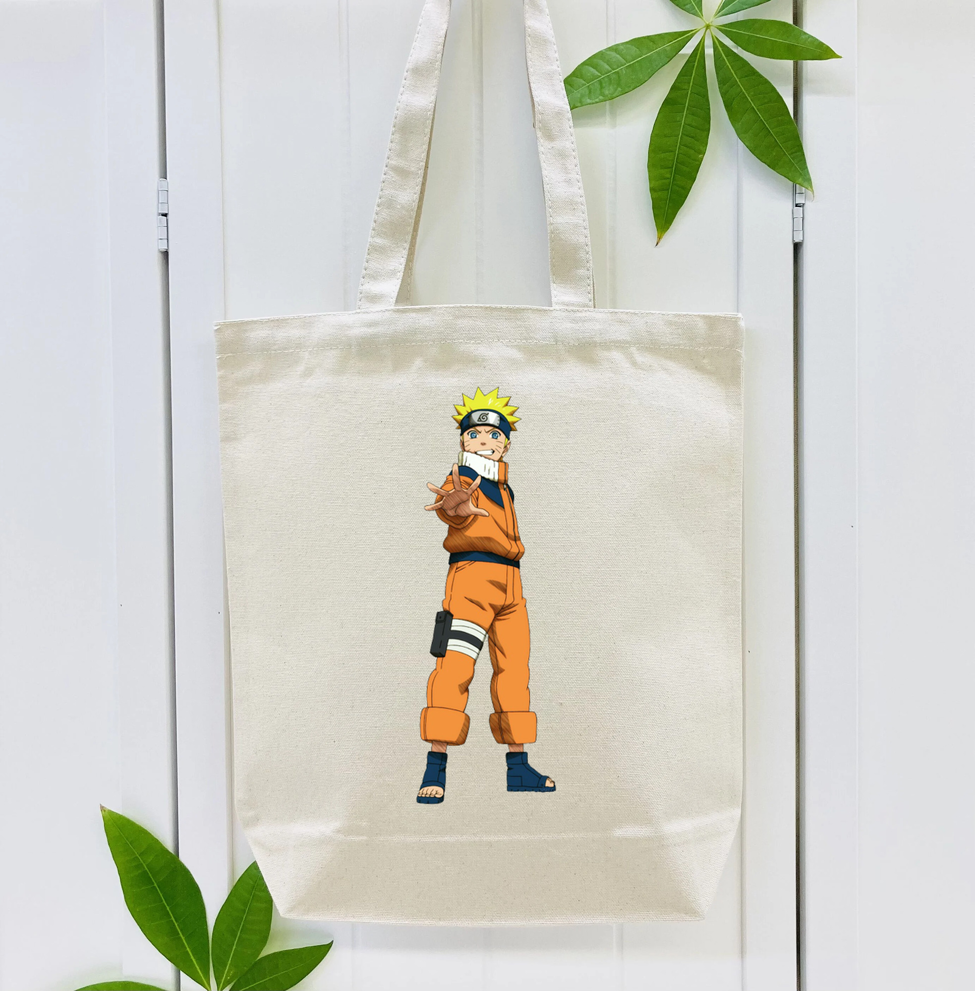 NARUTO -ナルト- うずまき ナルト Uzumaki Naruto 縦型キャンバス生地手提げバッグ　トートバッグ