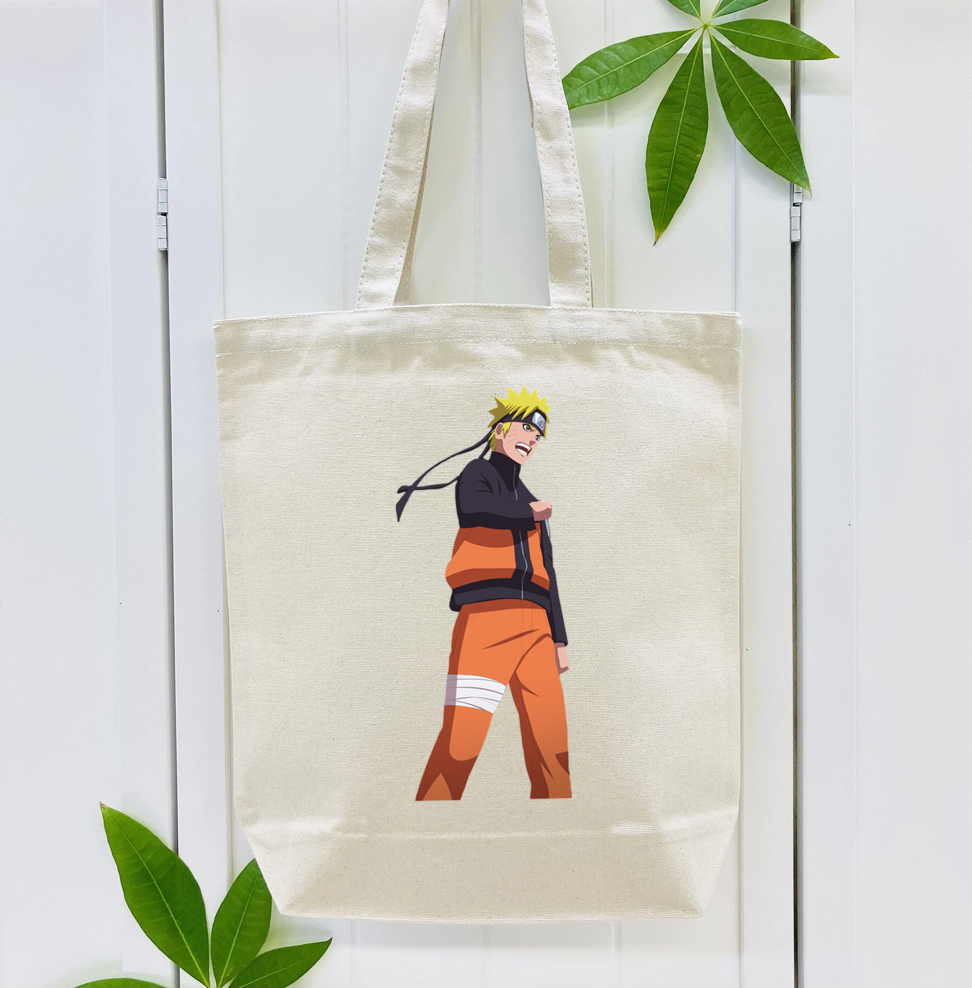 NARUTO -ナルト- うずまき ナルト Uzumaki Naruto 縦型キャンバス生地手提げバッグ　トートバッグ