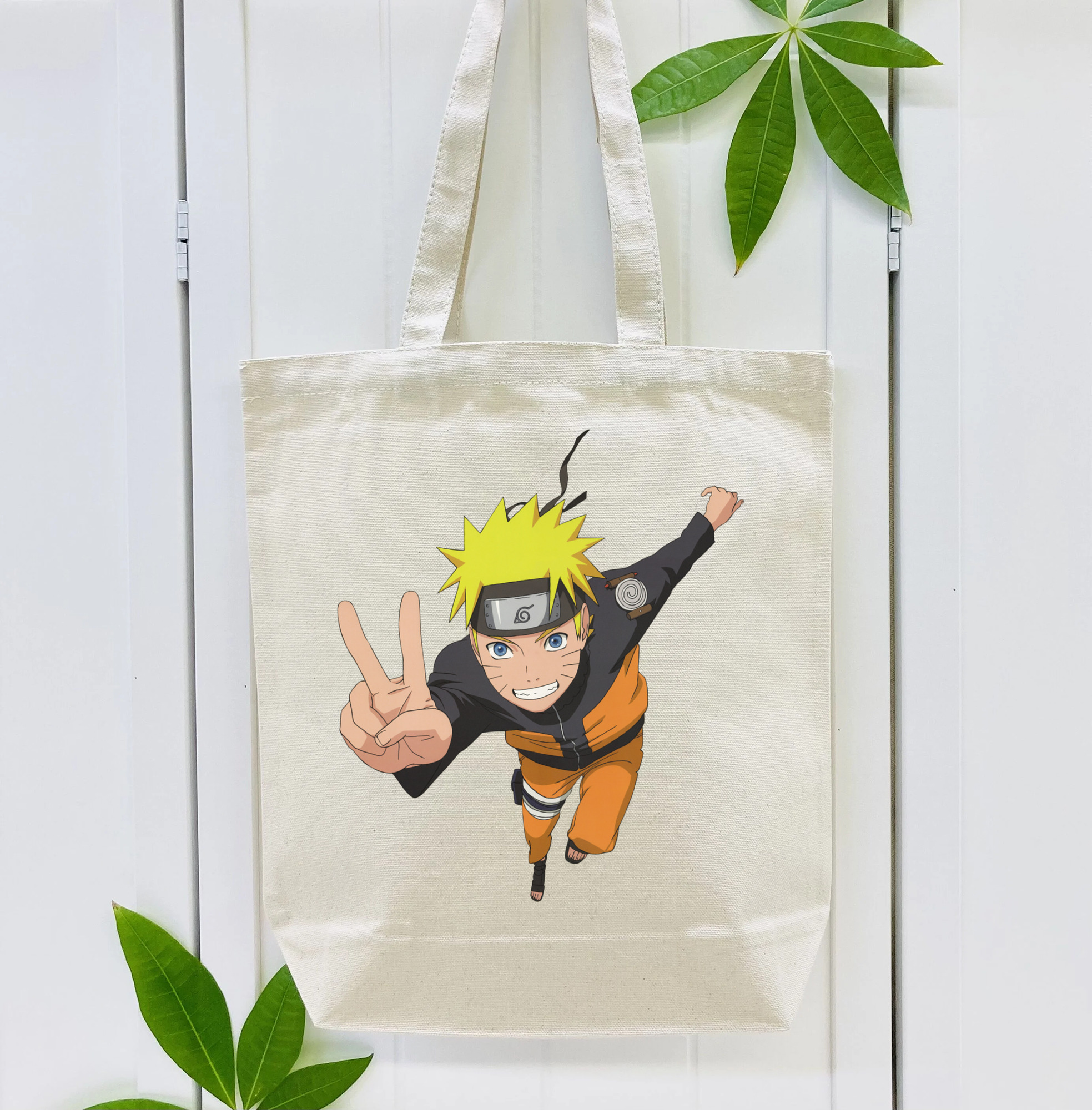 NARUTO -ナルト- うずまき ナルト Uzumaki Naruto 縦型キャンバス生地手提げバッグ　トートバッグ