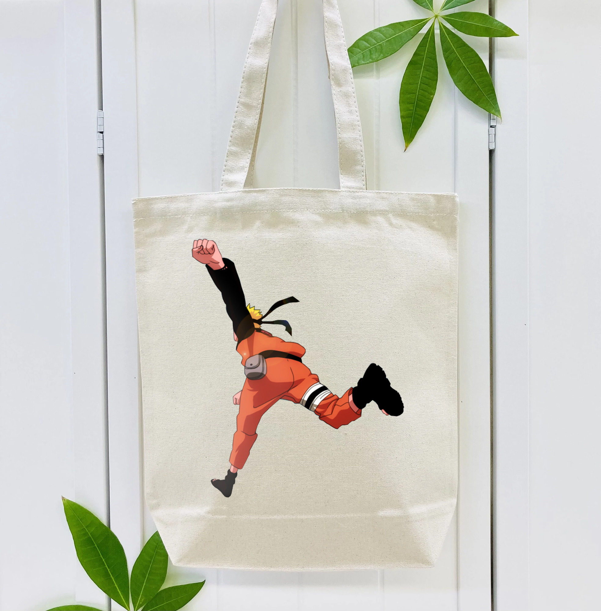 NARUTO -ナルト- うずまき ナルト Uzumaki Naruto 縦型キャンバス生地手提げバッグ　トートバッグ