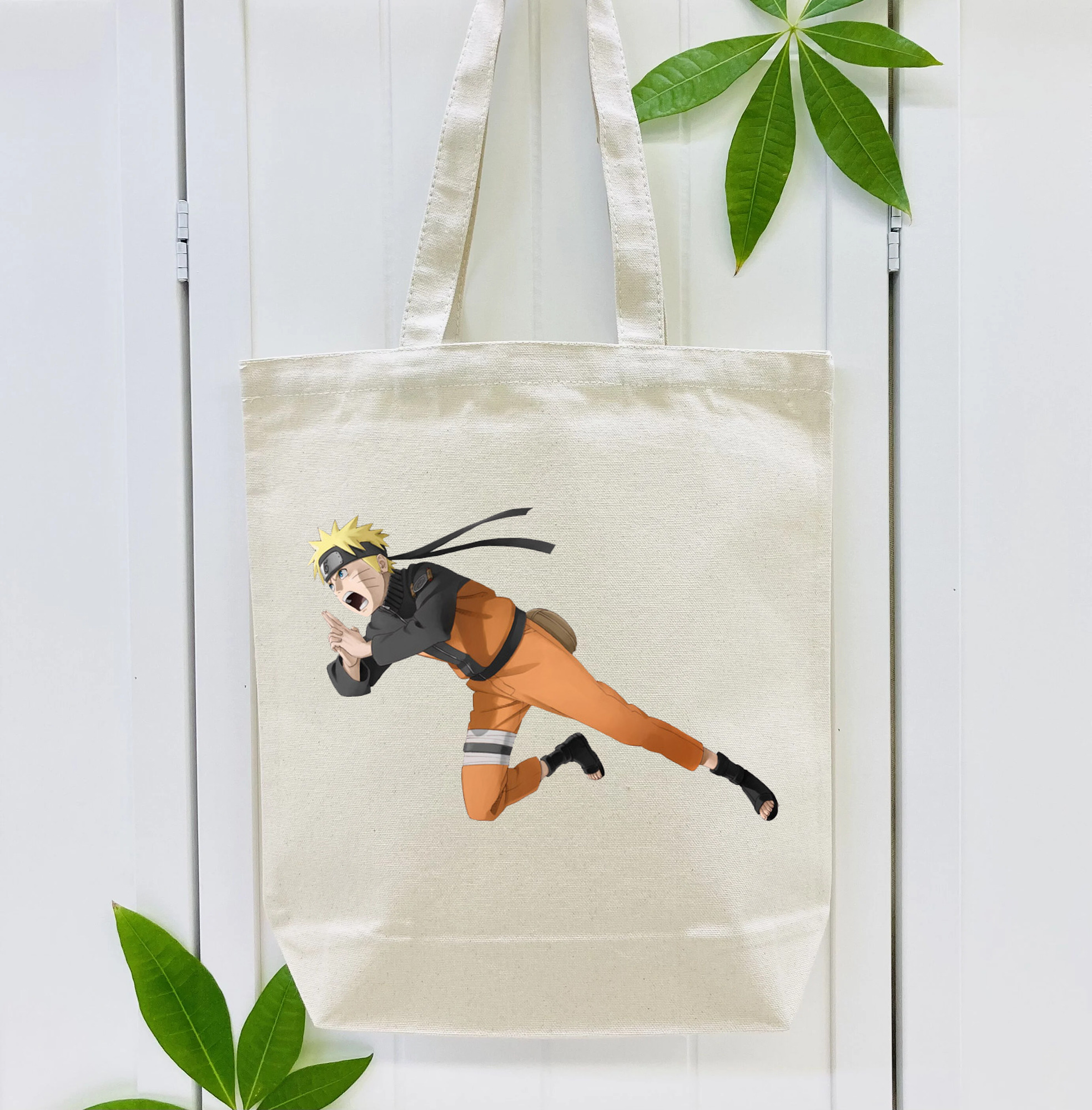 NARUTO -ナルト- うずまき ナルト Uzumaki Naruto 縦型キャンバス生地手提げバッグ　トートバッグ
