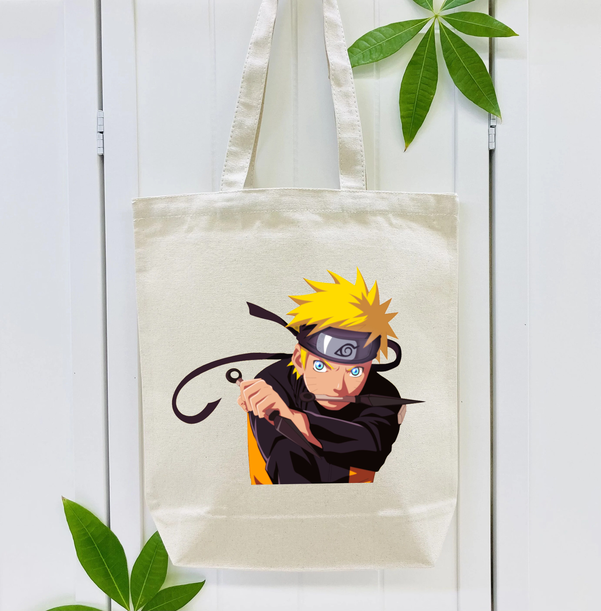 NARUTO -ナルト- うずまき ナルト Uzumaki Naruto 縦型キャンバス生地手提げバッグ　トートバッグ