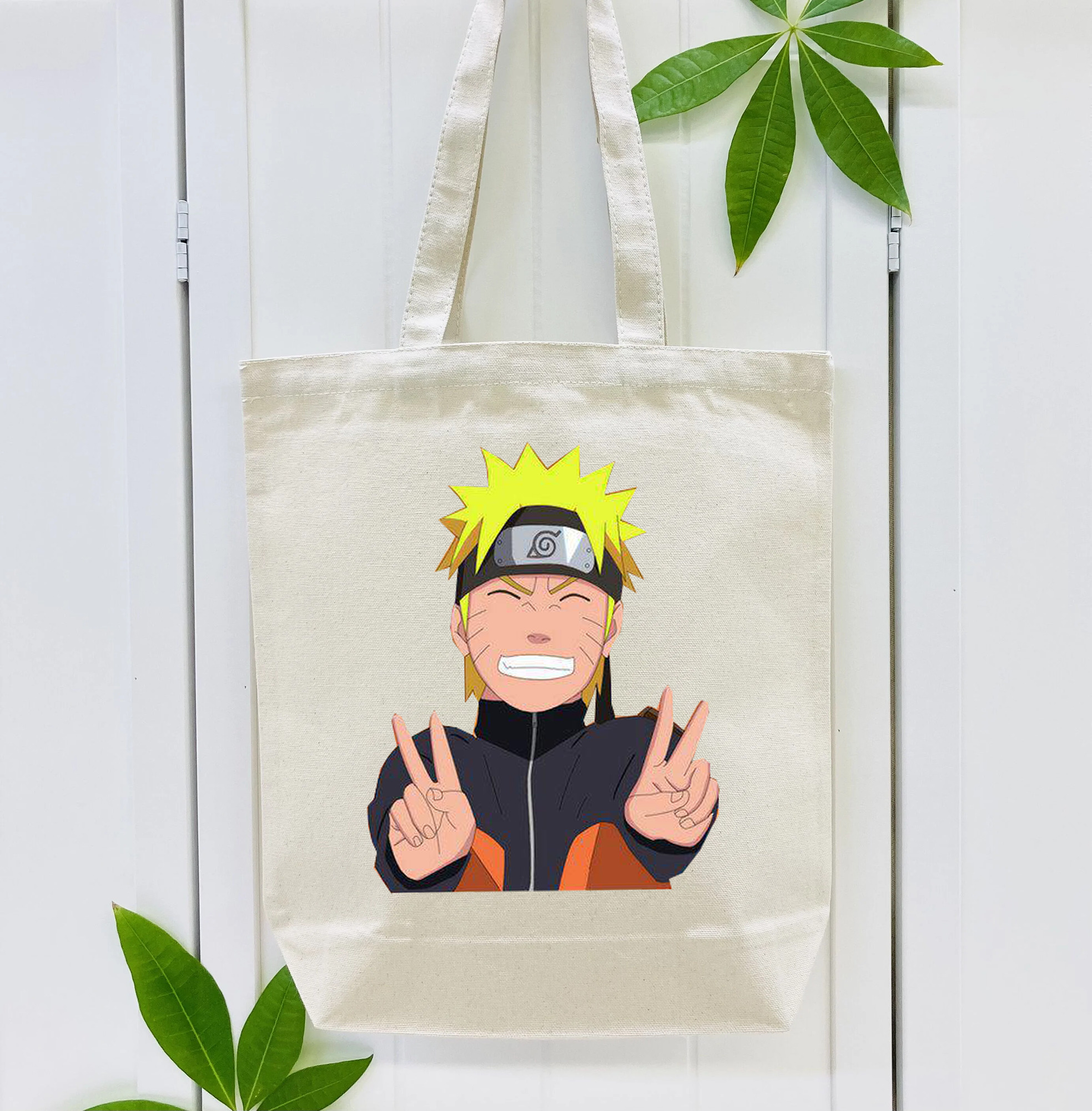 NARUTO -ナルト- うずまき ナルト Uzumaki Naruto 縦型キャンバス生地手提げバッグ　トートバッグ