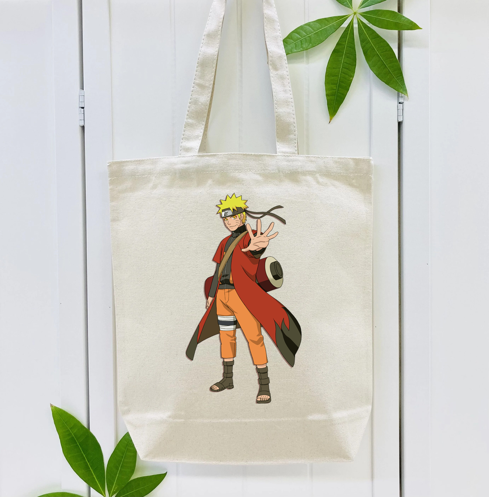 NARUTO -ナルト- うずまき ナルト Uzumaki Naruto 縦型キャンバス生地手提げバッグ　トートバッグ