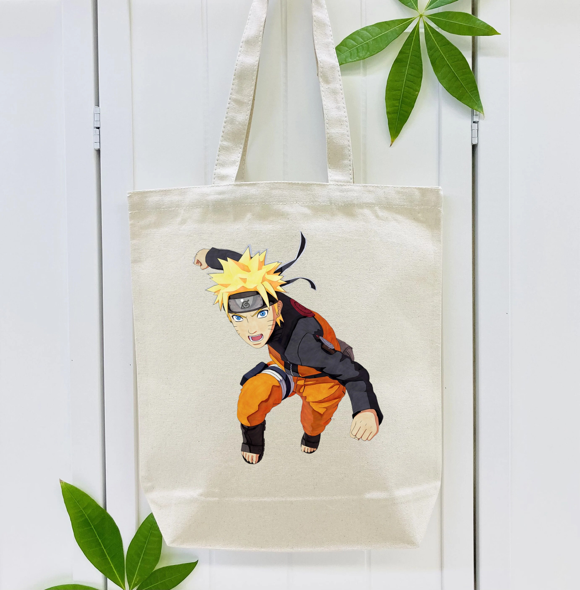 NARUTO -ナルト- うずまき ナルト Uzumaki Naruto 縦型キャンバス生地手提げバッグ　トートバッグ