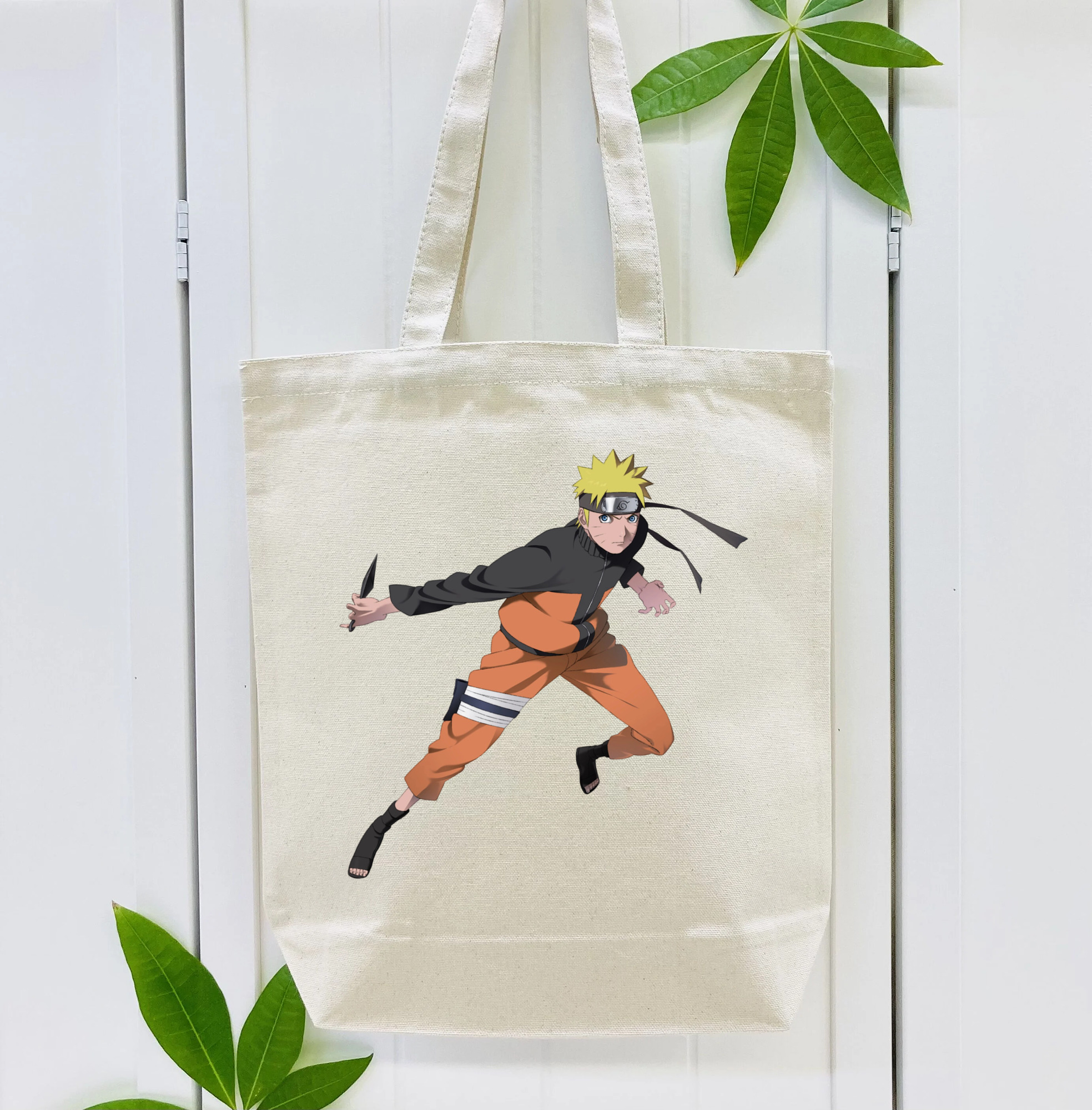 NARUTO -ナルト- うずまき ナルト Uzumaki Naruto 縦型キャンバス生地手提げバッグ　トートバッグ