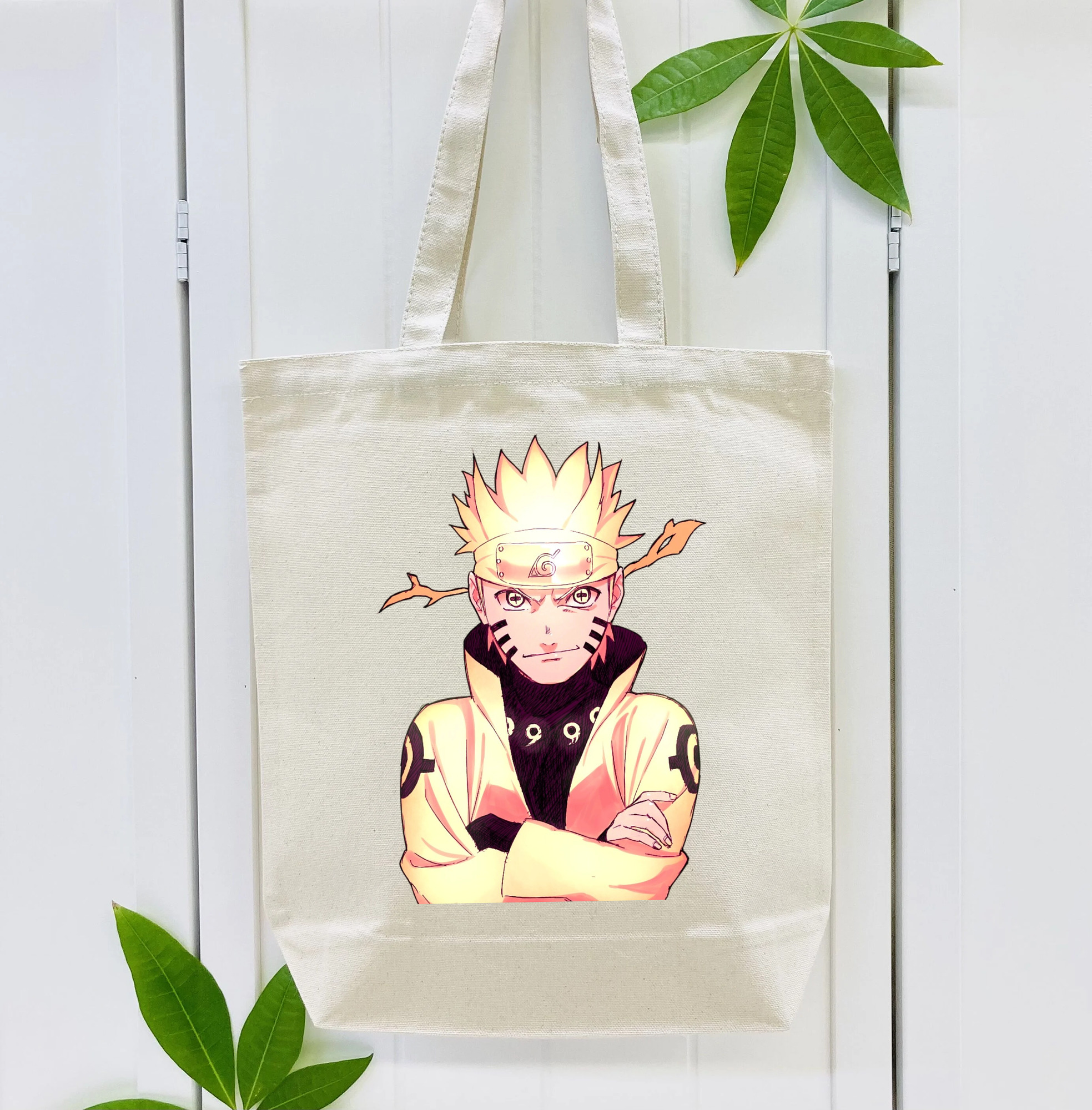 NARUTO -ナルト- うずまき ナルト Uzumaki Naruto 縦型キャンバス生地手提げバッグ　トートバッグ