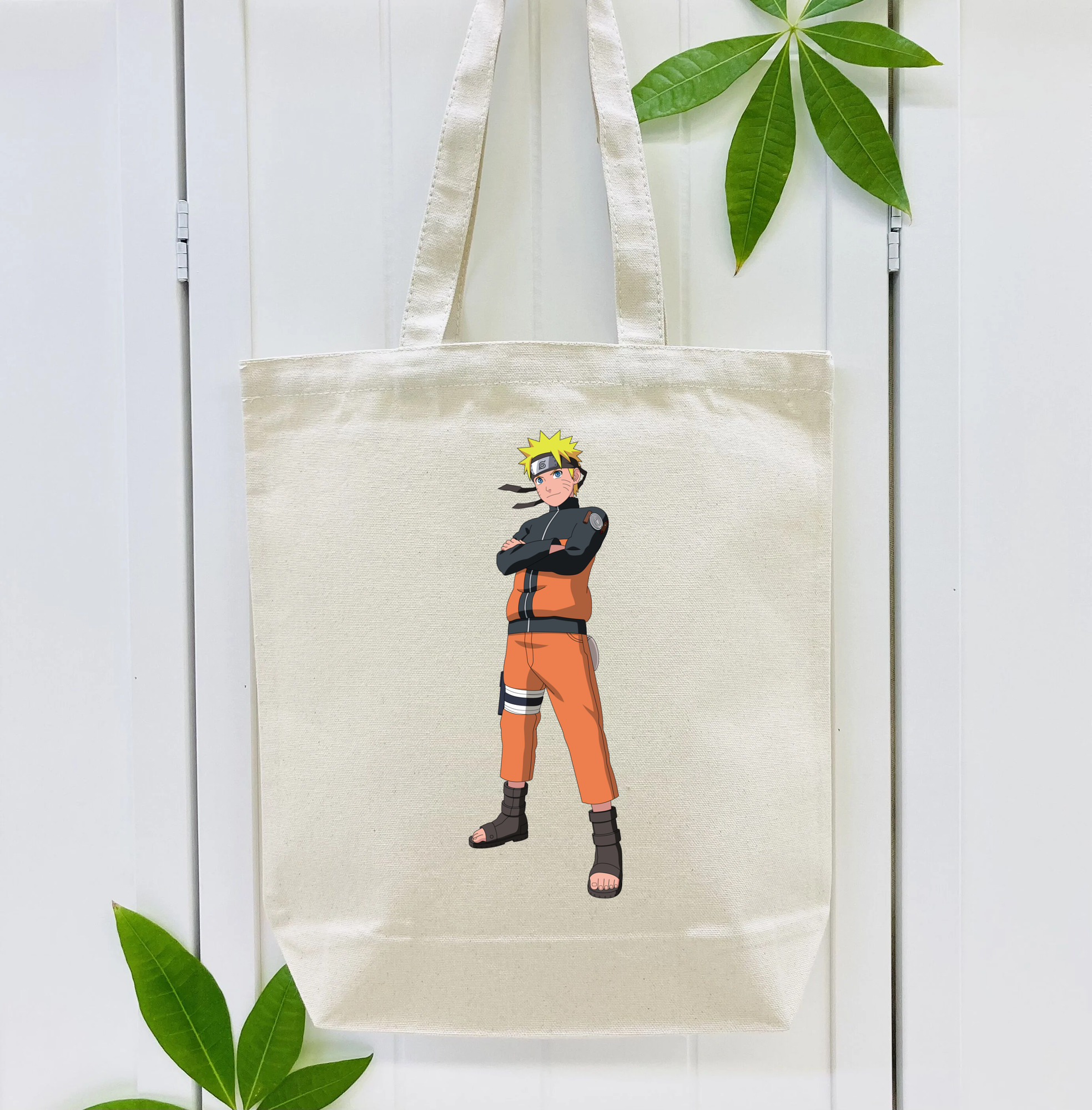 NARUTO -ナルト- うずまき ナルト Uzumaki Naruto 縦型キャンバス生地手提げバッグ　トートバッグ