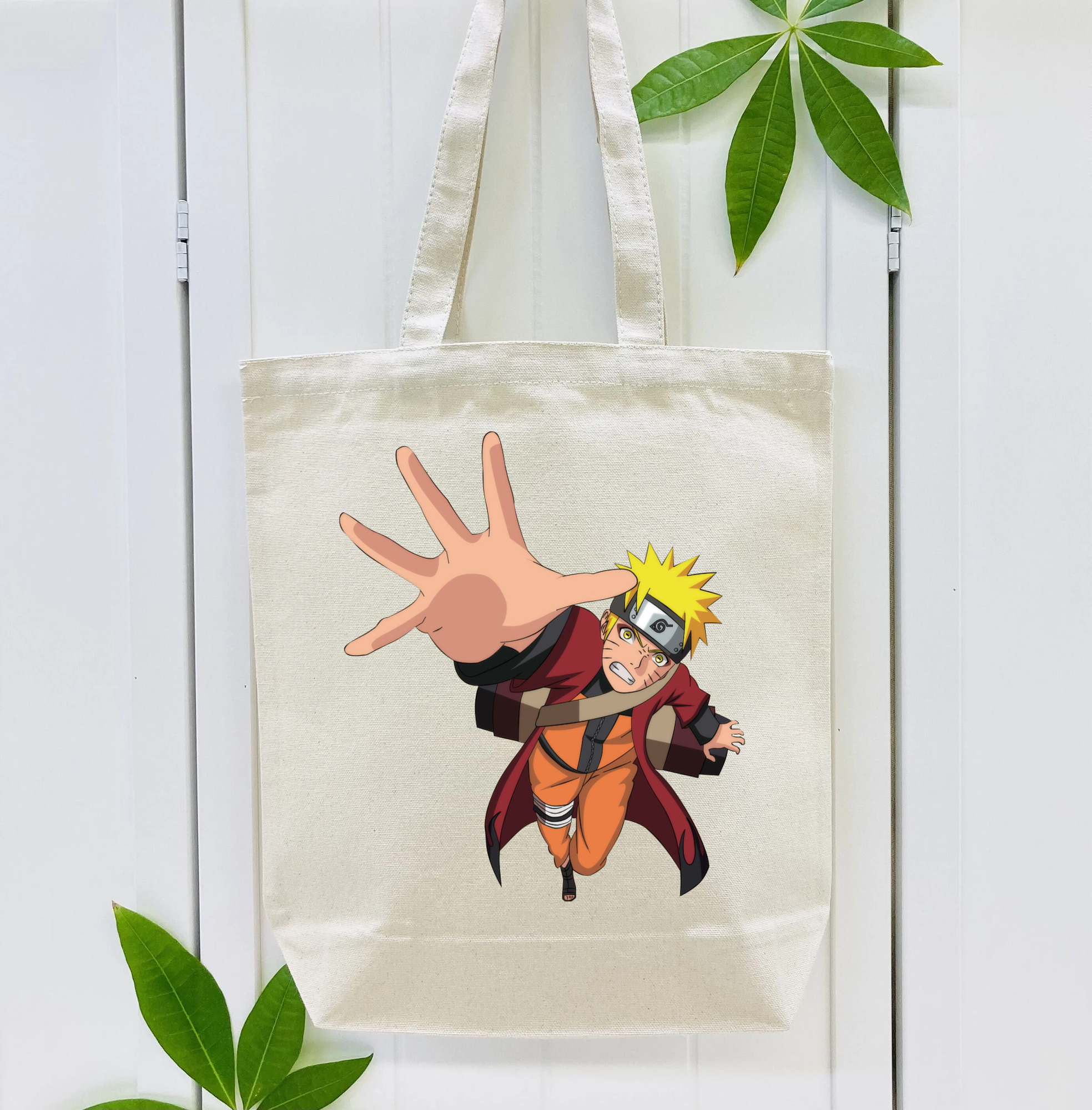 NARUTO -ナルト- うずまき ナルト Uzumaki Naruto 縦型キャンバス生地手提げバッグ　トートバッグ