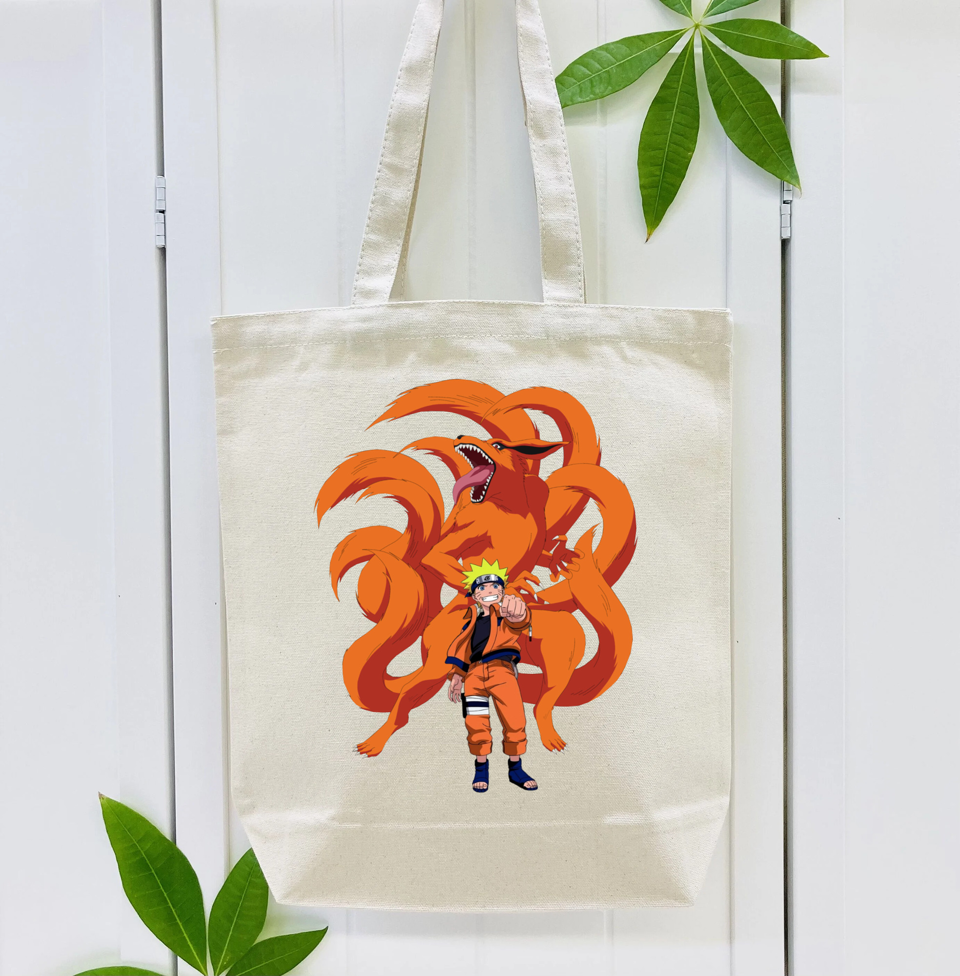 NARUTO -ナルト- うずまき ナルト Uzumaki Naruto 縦型キャンバス生地手提げバッグ　トートバッグ