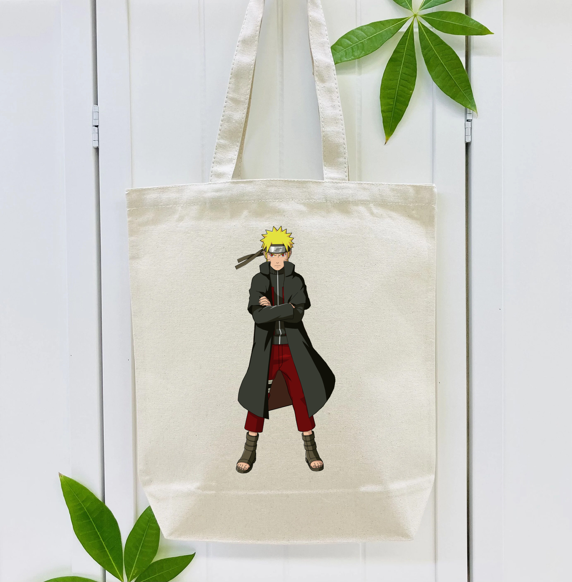 NARUTO -ナルト- うずまき ナルト Uzumaki Naruto 縦型キャンバス生地手提げバッグ　トートバッグ
