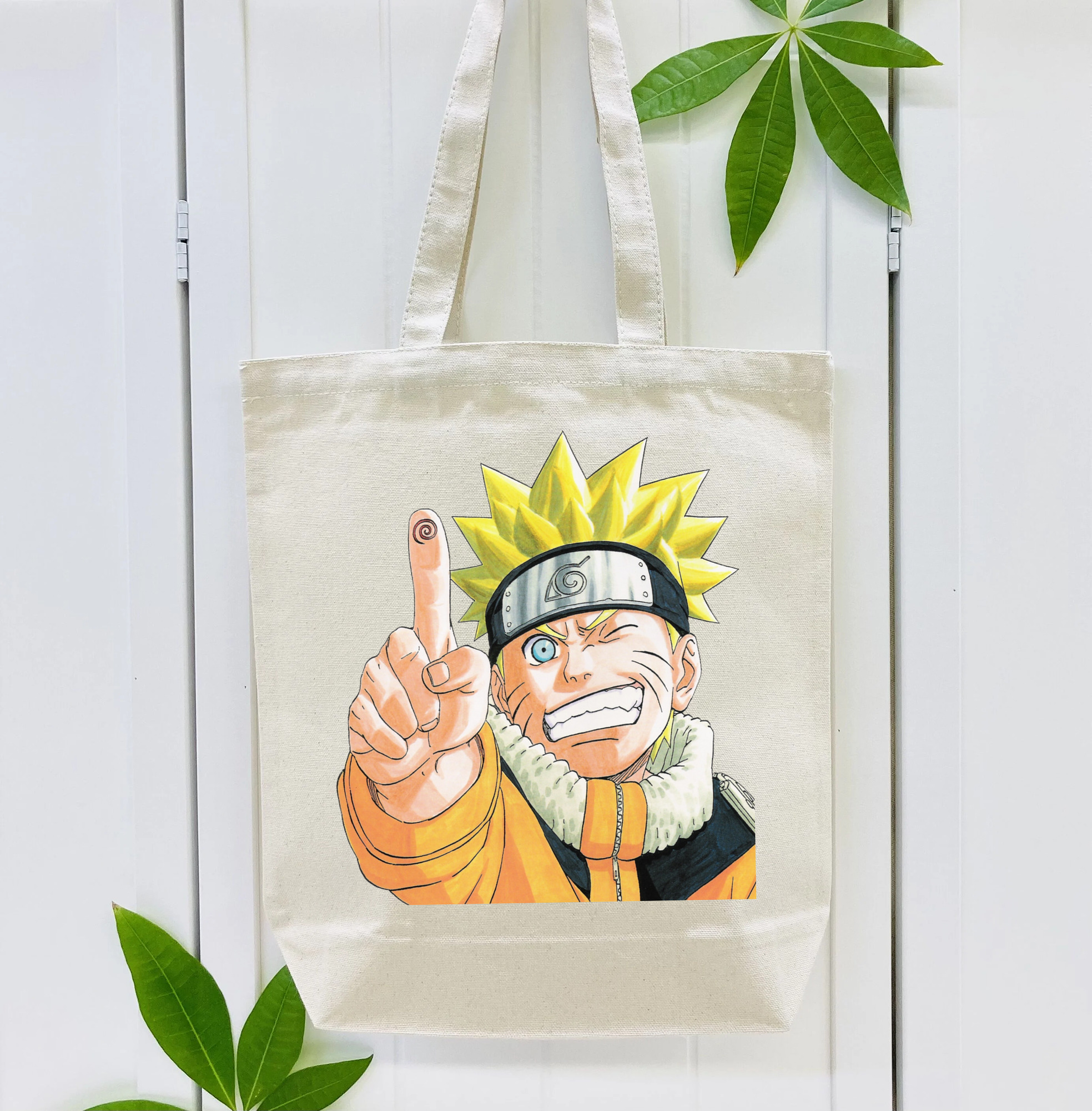 NARUTO -ナルト- うずまき ナルト Uzumaki Naruto 縦型キャンバス生地手提げバッグ　トートバッグ