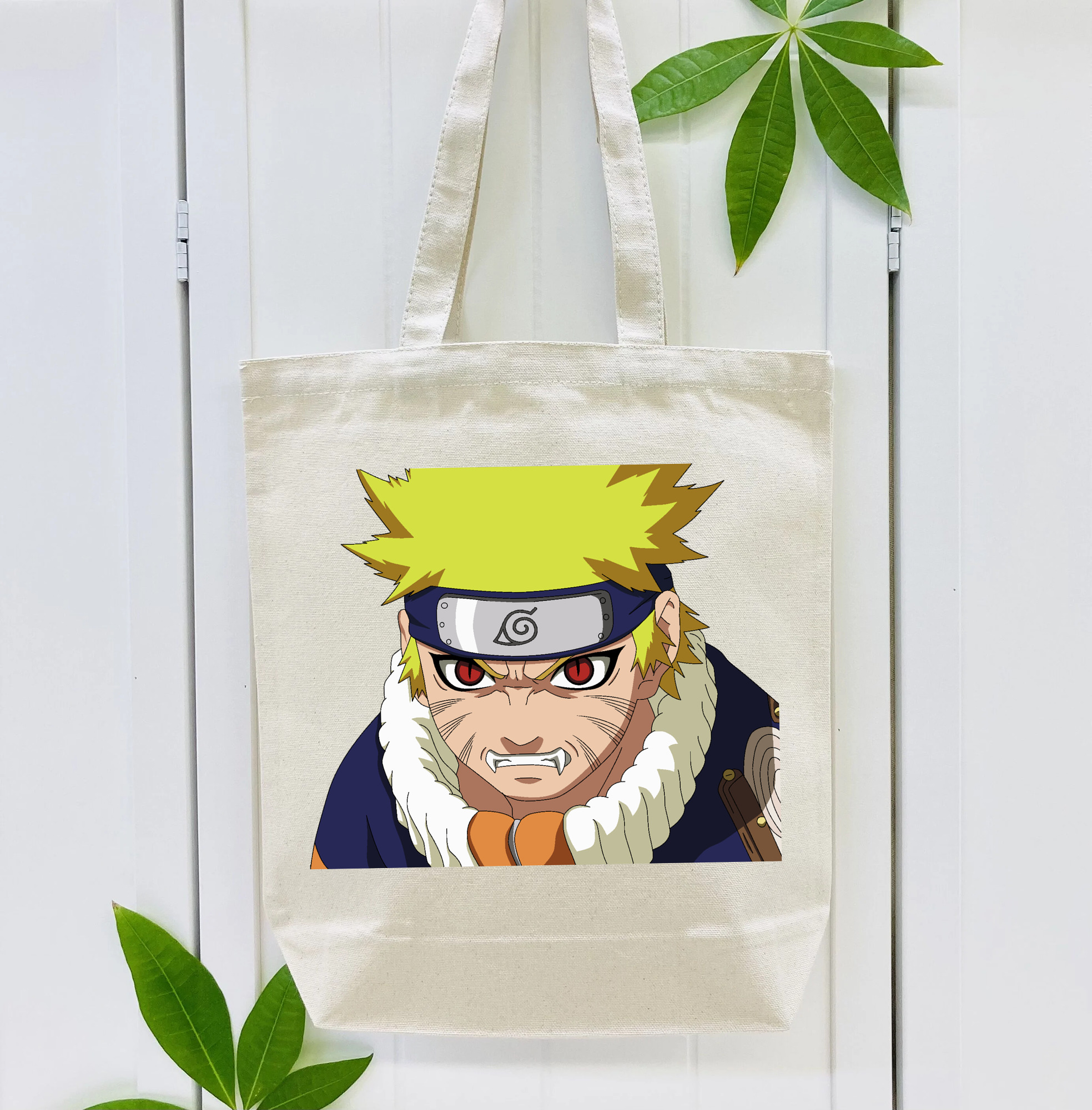 NARUTO -ナルト- うずまき ナルト Uzumaki Naruto 縦型キャンバス生地手提げバッグ　トートバッグ