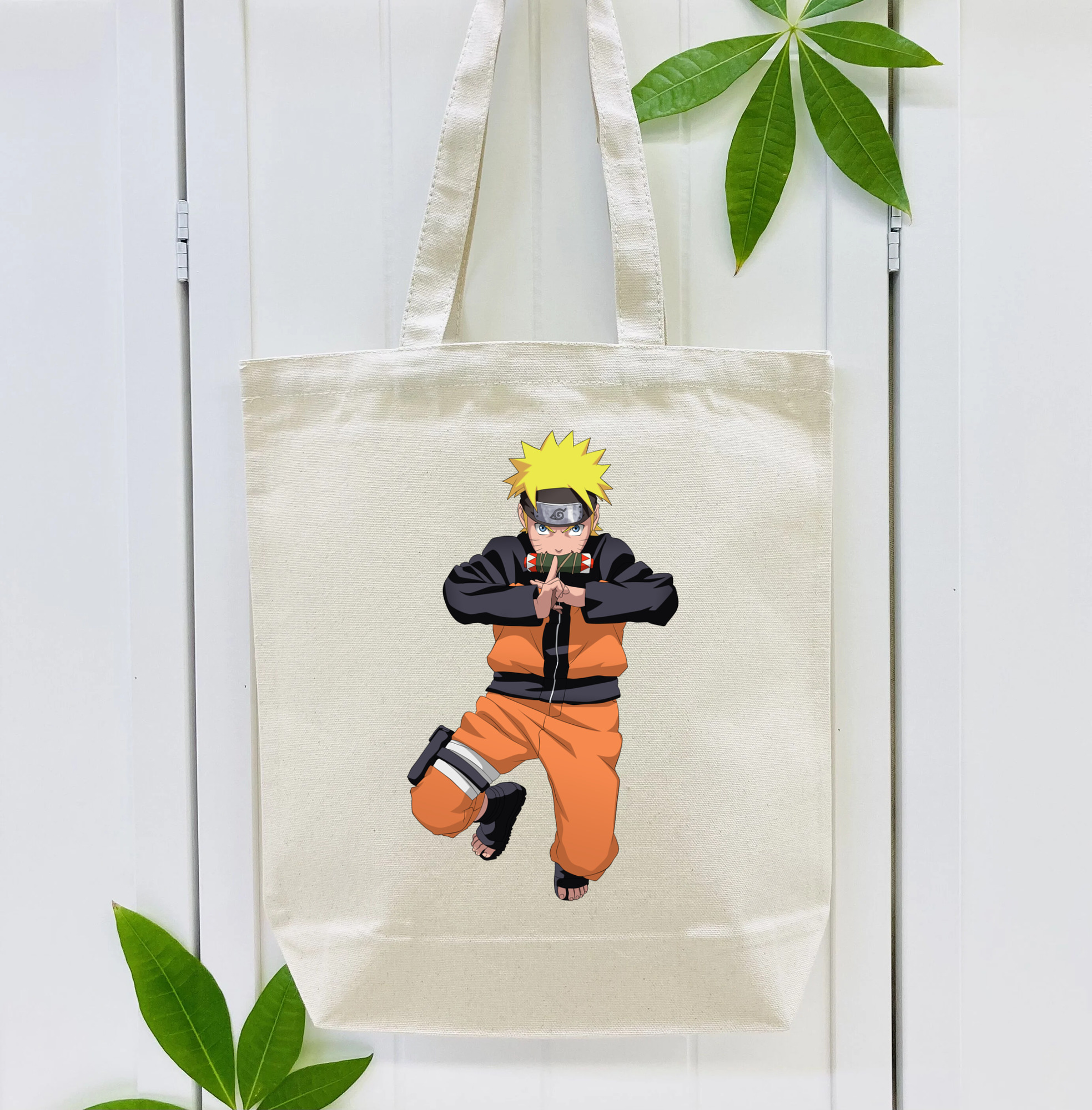 NARUTO -ナルト- うずまき ナルト Uzumaki Naruto 縦型キャンバス生地手提げバッグ　トートバッグ