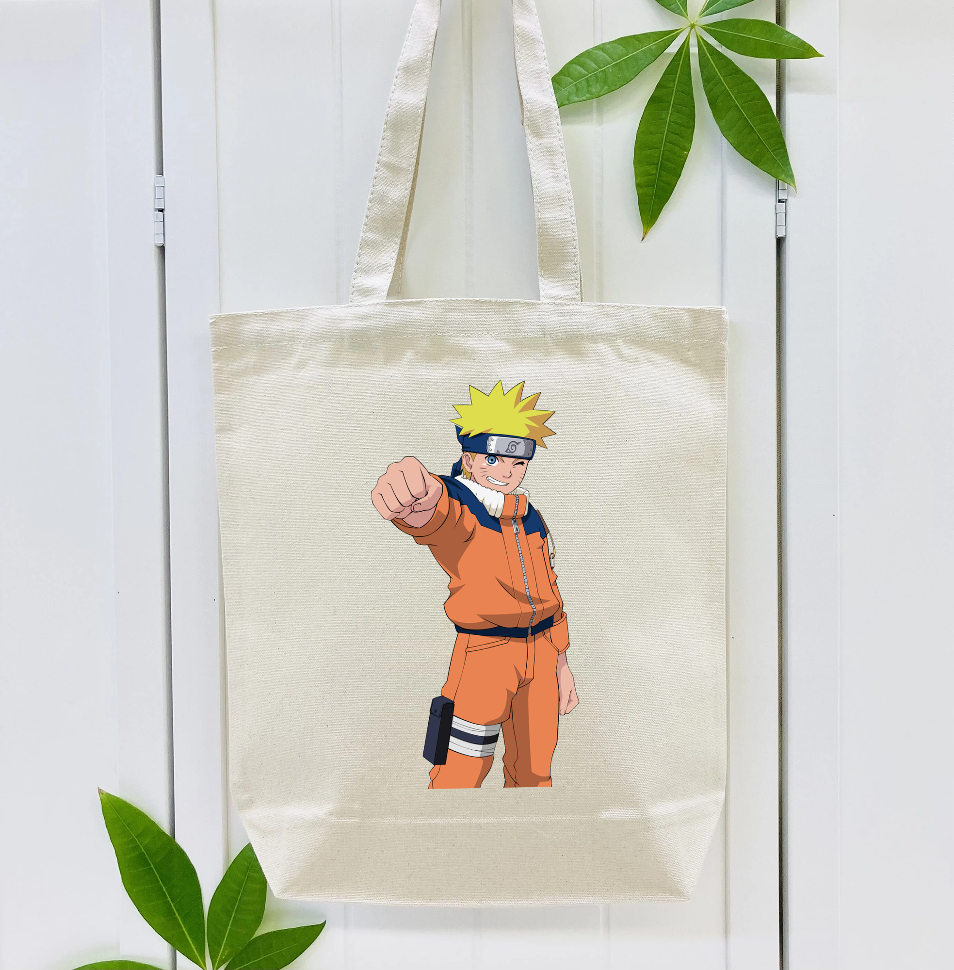 NARUTO -ナルト- うずまき ナルト Uzumaki Naruto 縦型キャンバス生地手提げバッグ　トートバッグ