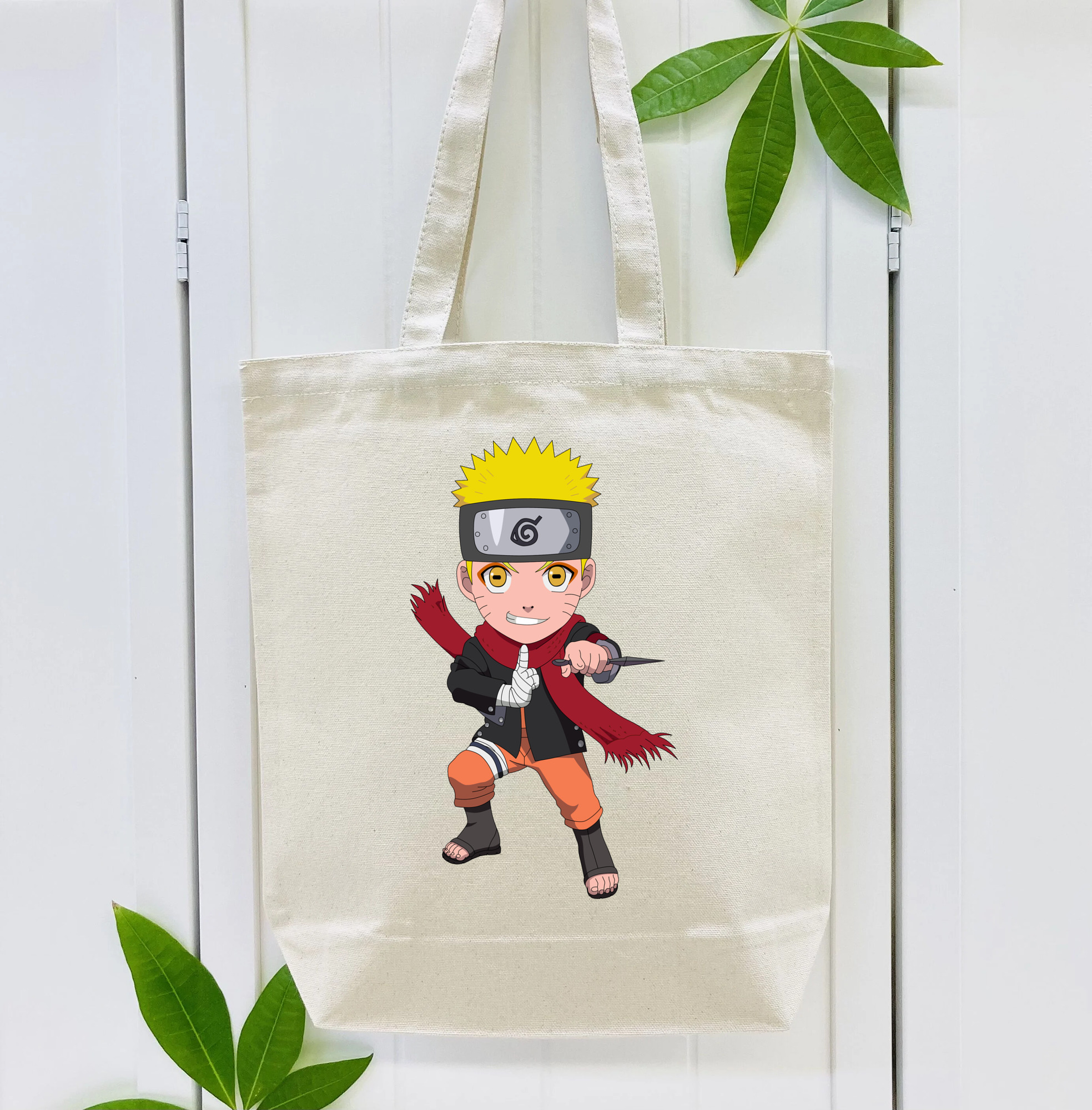 NARUTO -ナルト- うずまき ナルト Uzumaki Naruto 縦型キャンバス生地手提げバッグ　トートバッグ