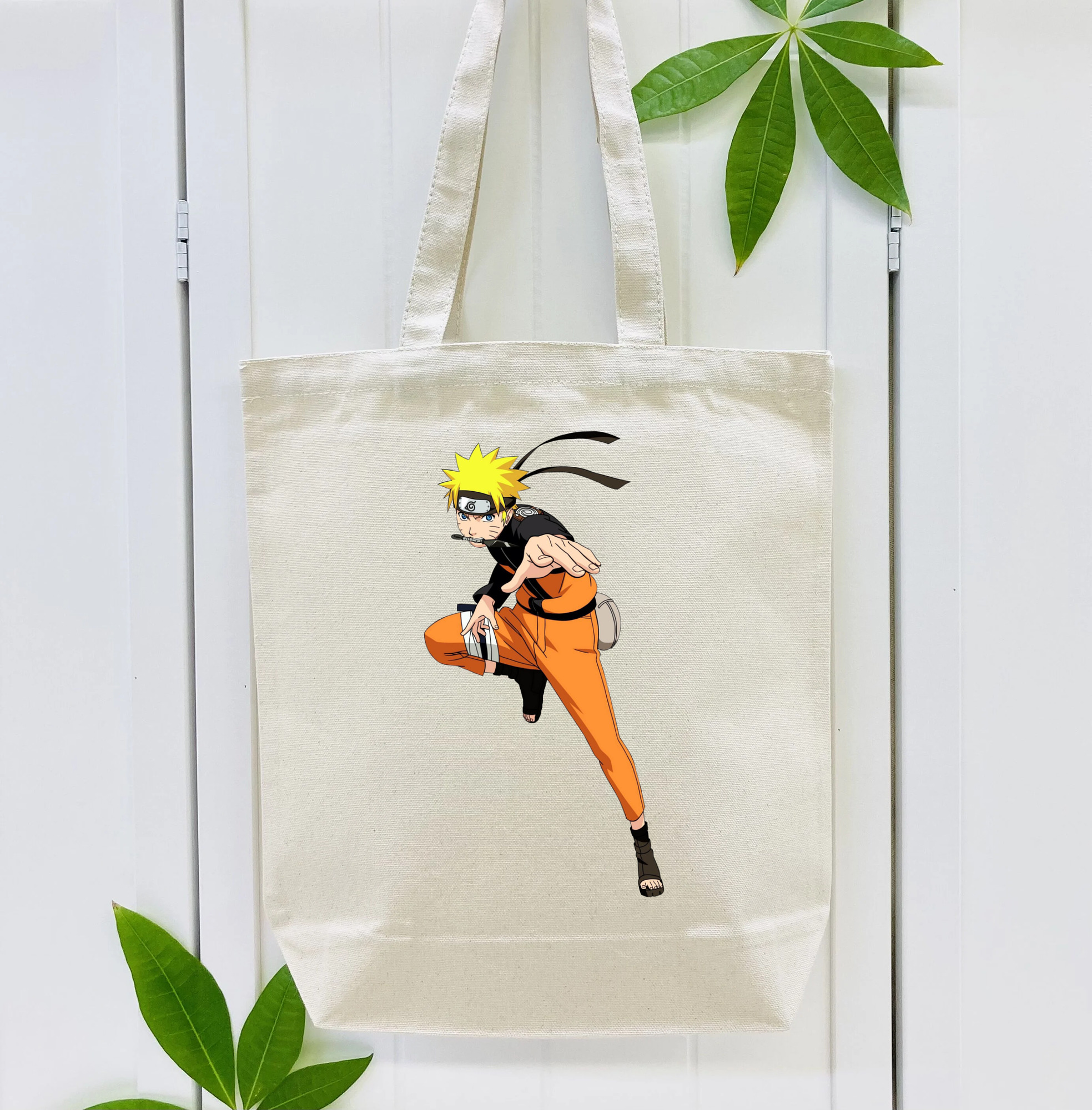 NARUTO -ナルト- うずまき ナルト Uzumaki Naruto 縦型キャンバス生地手提げバッグ　トートバッグ