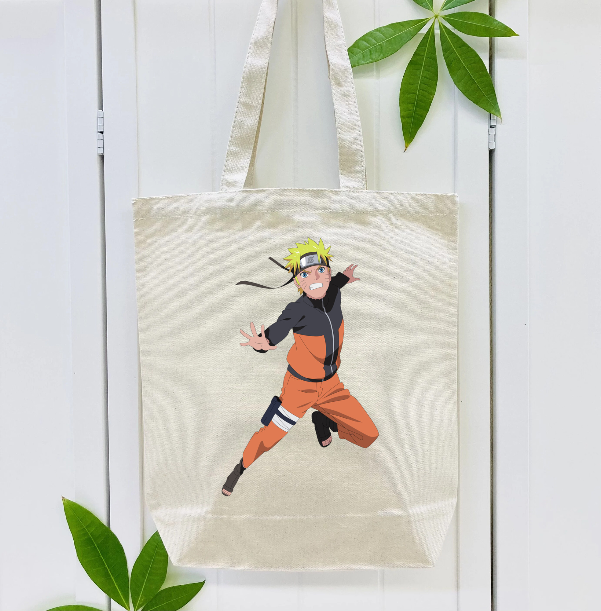 NARUTO -ナルト- うずまき ナルト Uzumaki Naruto 縦型キャンバス生地手提げバッグ　トートバッグ