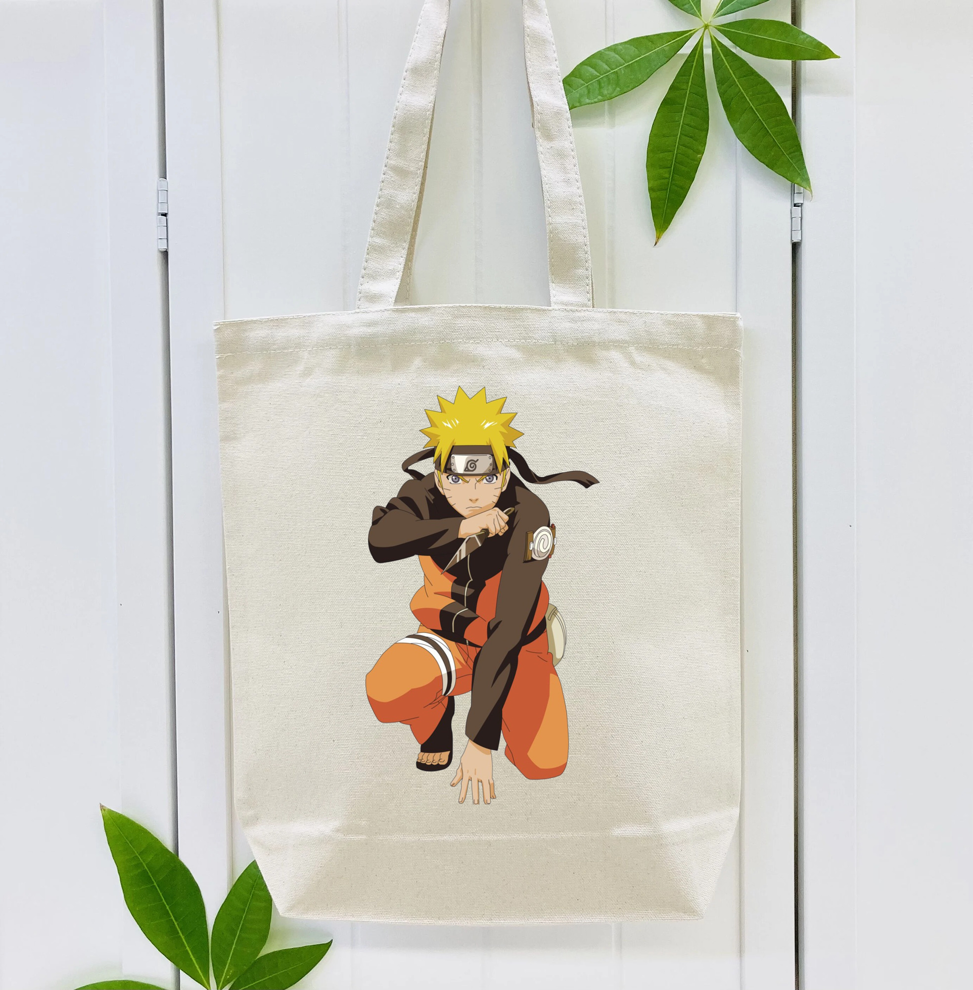 NARUTO -ナルト- うずまき ナルト Uzumaki Naruto 縦型キャンバス生地手提げバッグ　トートバッグ