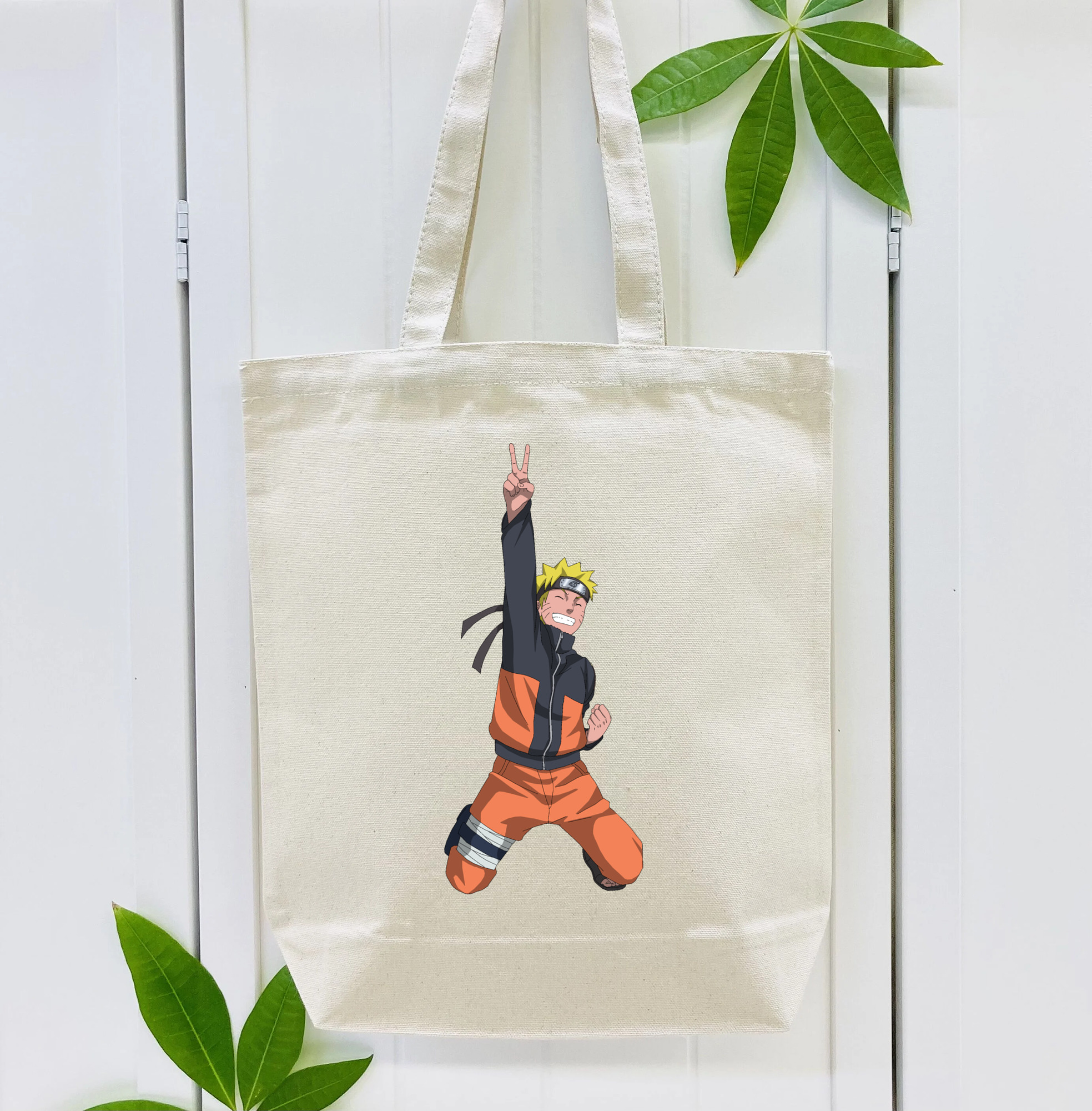 NARUTO -ナルト- うずまき ナルト Uzumaki Naruto 縦型キャンバス生地手提げバッグ　トートバッグ