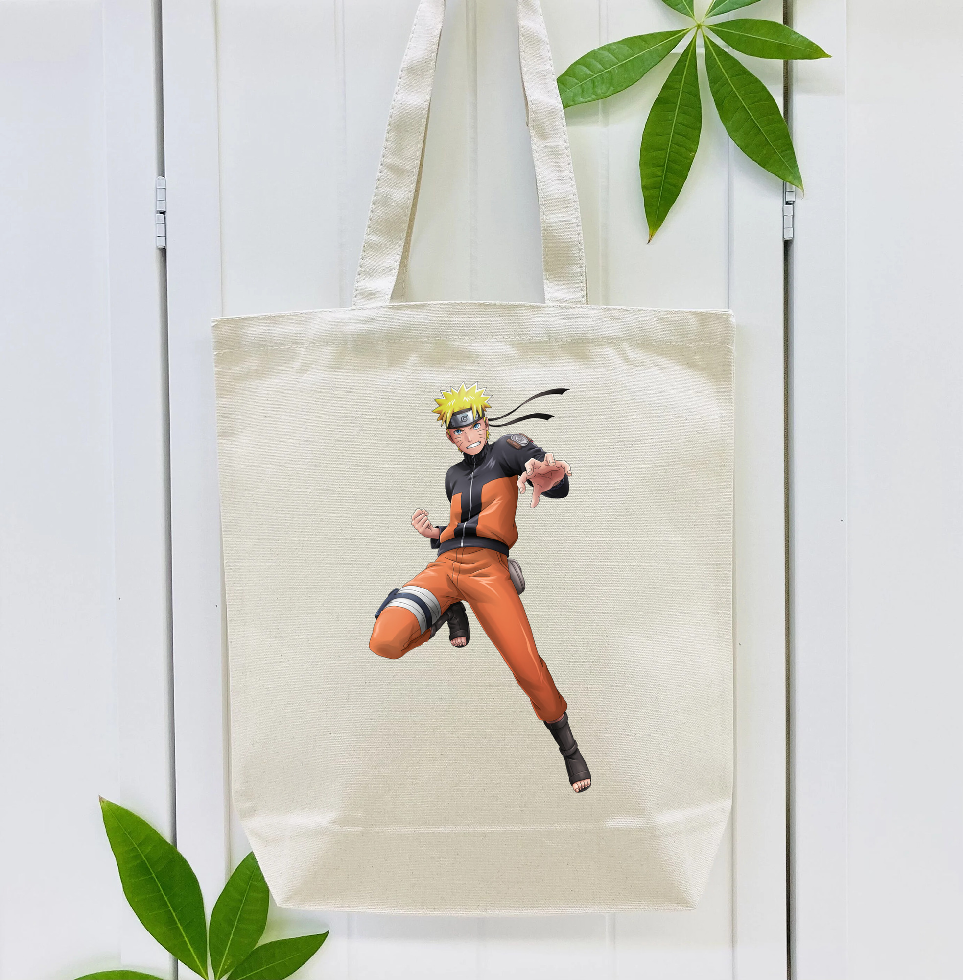 NARUTO -ナルト- うずまき ナルト Uzumaki Naruto 縦型キャンバス生地手提げバッグ　トートバッグ