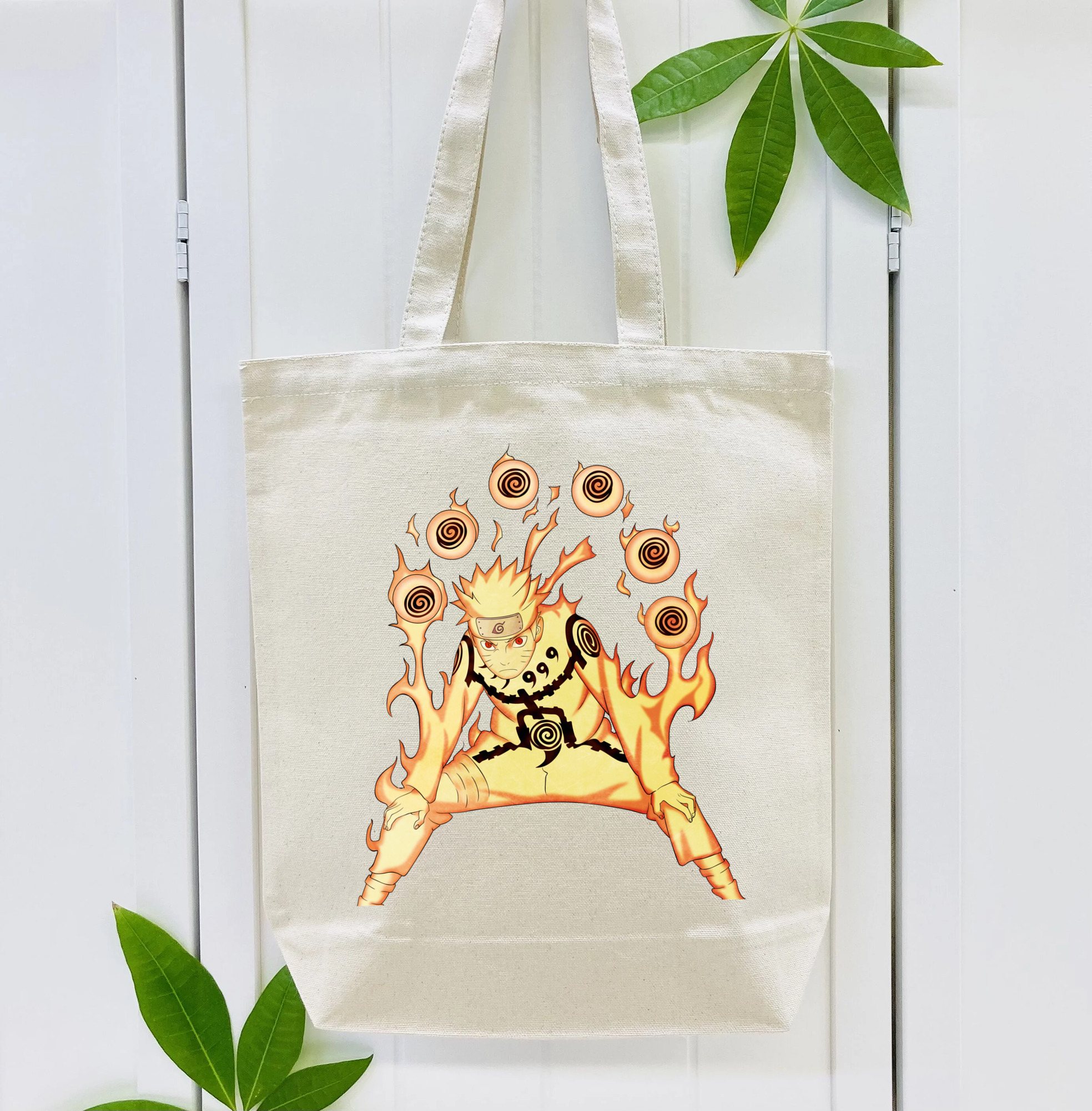 NARUTO -ナルト- うずまき ナルト Uzumaki Naruto 縦型キャンバス生地手提げバッグ　トートバッグ
