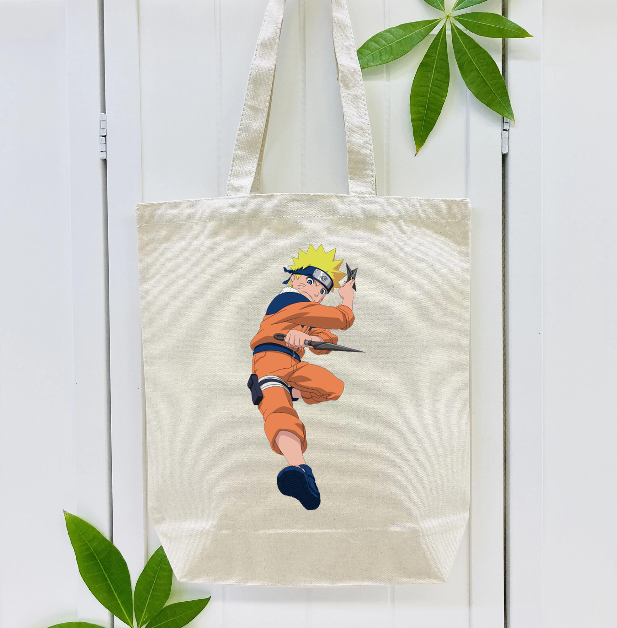NARUTO -ナルト- うずまき ナルト Uzumaki Naruto 縦型キャンバス生地手提げバッグ　トートバッグ