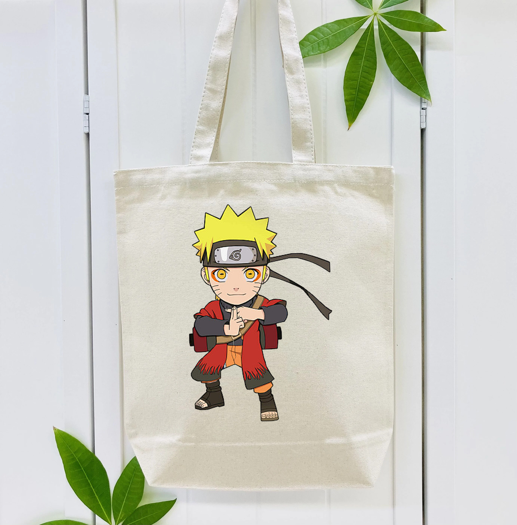 NARUTO -ナルト- うずまき ナルト Uzumaki Naruto 縦型キャンバス生地手提げバッグ　トートバッグ