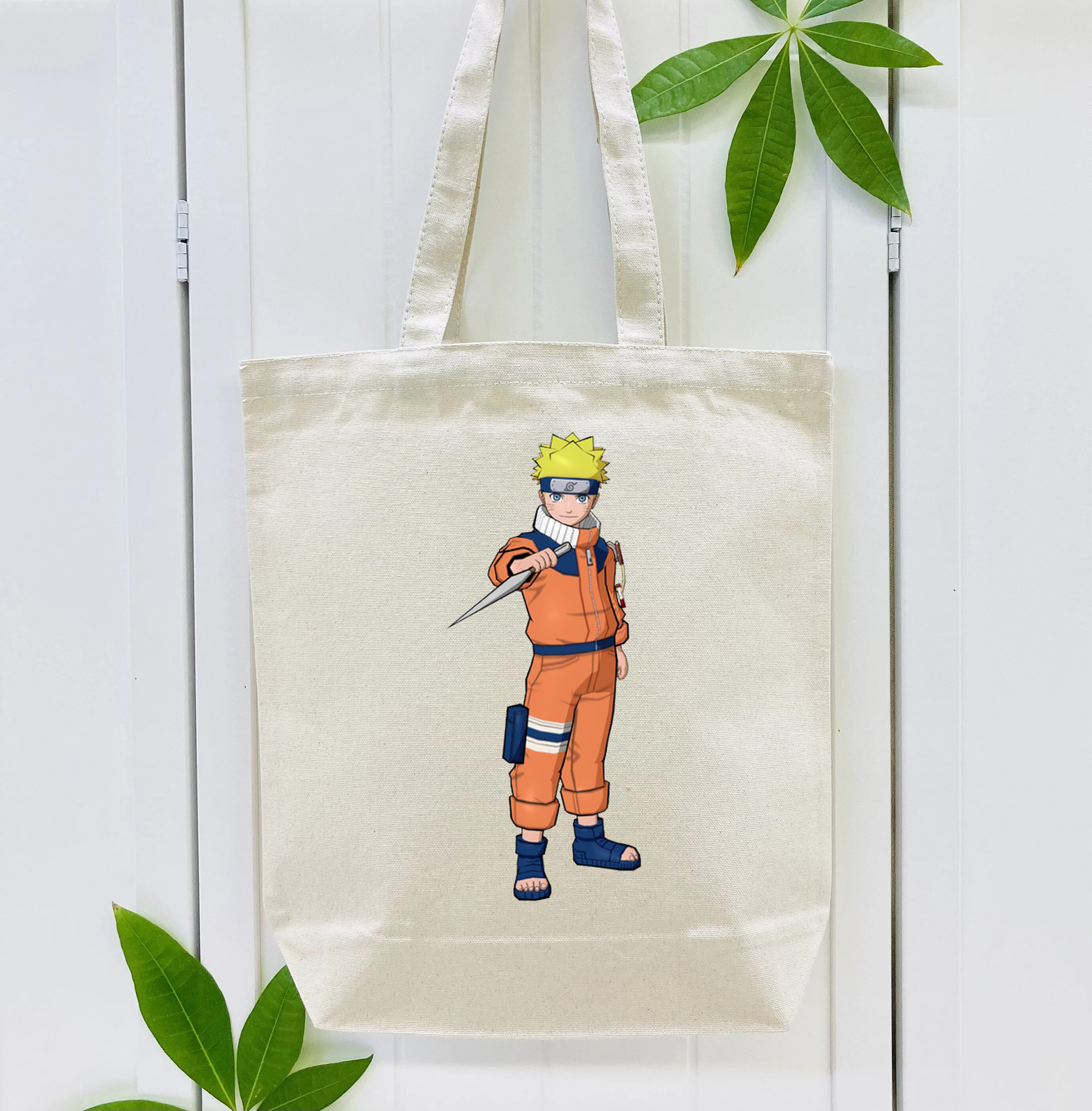 NARUTO -ナルト- うずまき ナルト Uzumaki Naruto 縦型キャンバス生地手提げバッグ　トートバッグ