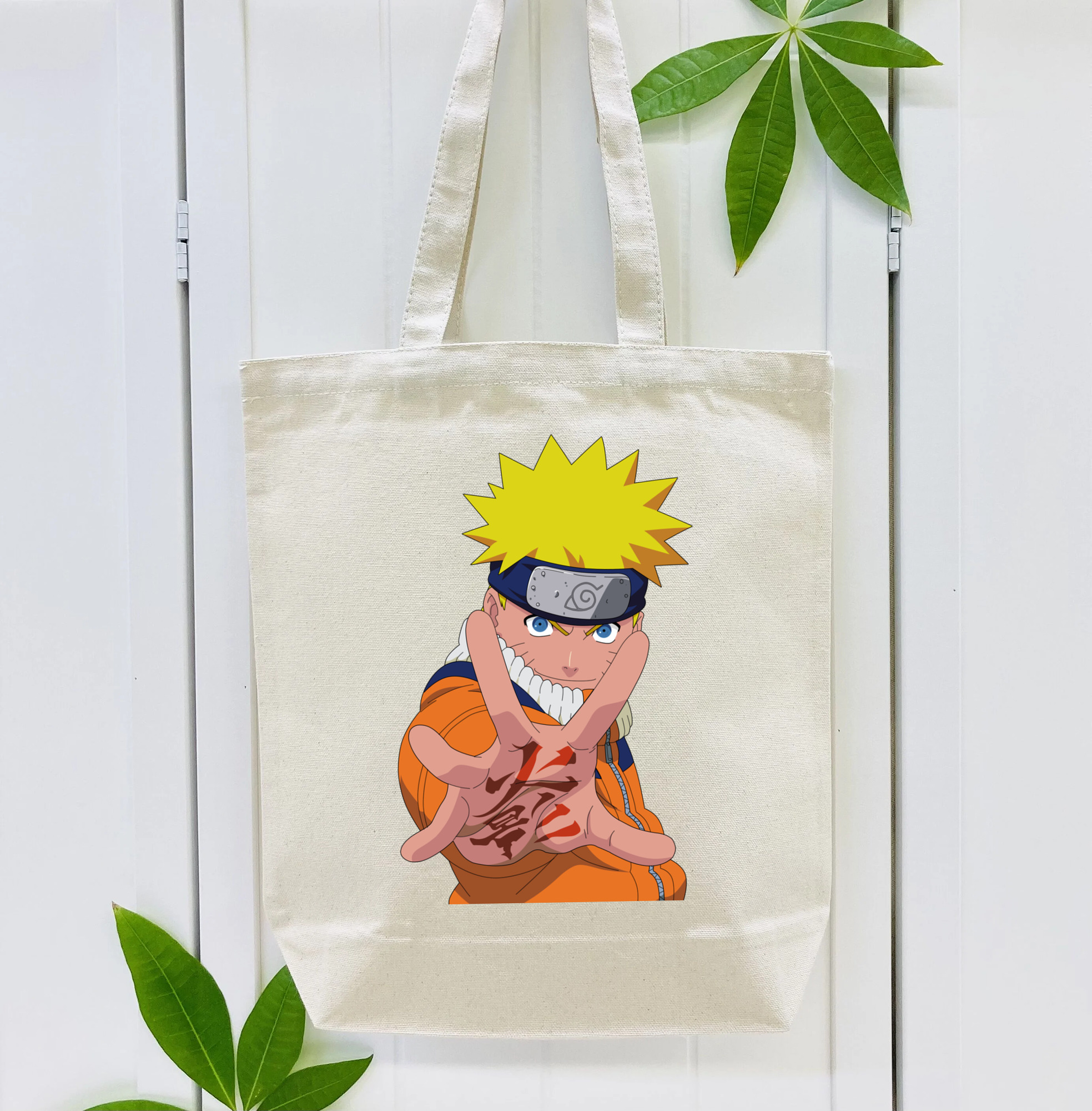 NARUTO -ナルト- うずまき ナルト Uzumaki Naruto 縦型キャンバス生地手提げバッグ　トートバッグ