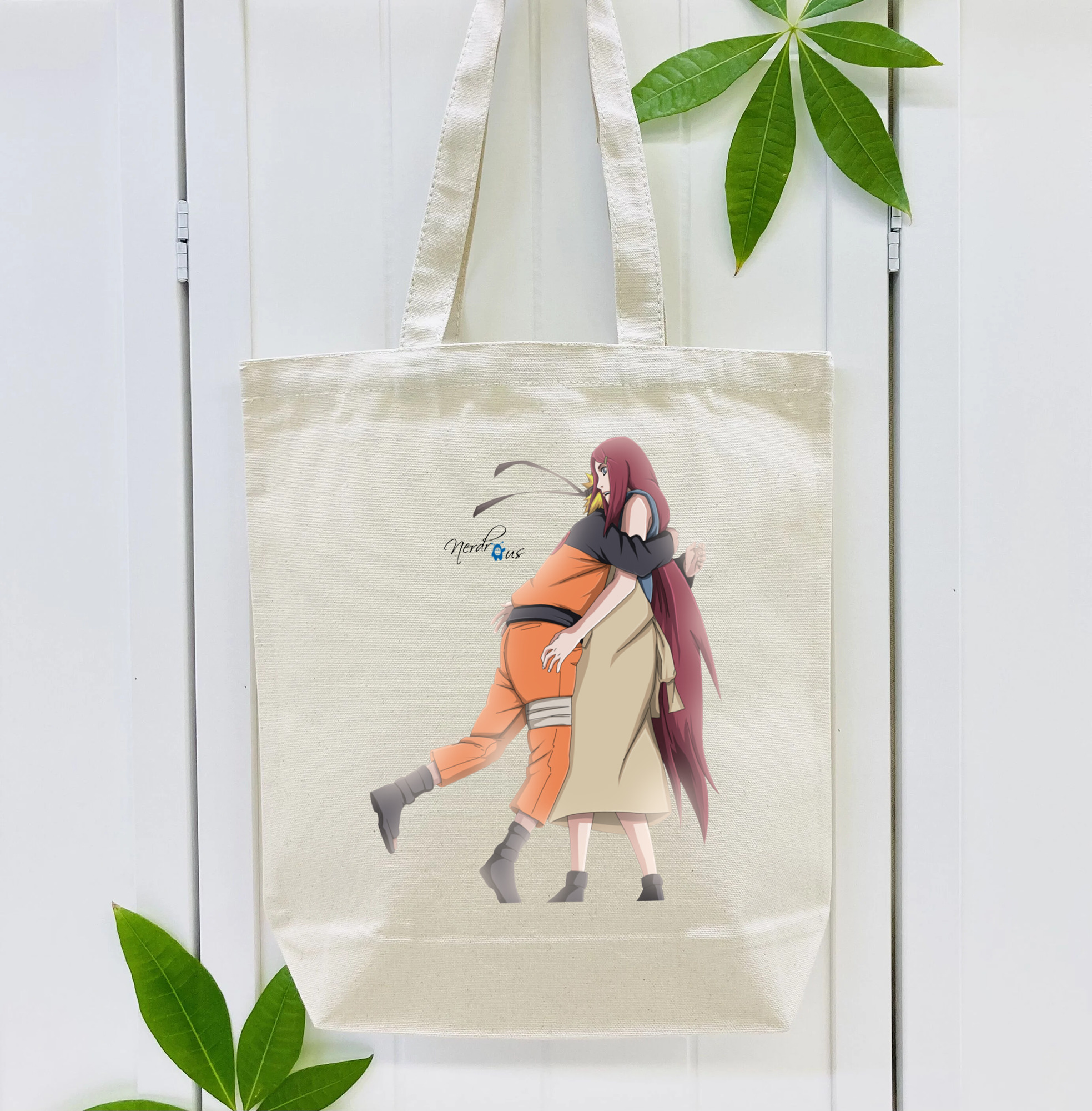 NARUTO -ナルト- うずまき ナルト Uzumaki Naruto 縦型キャンバス生地手提げバッグ　トートバッグ