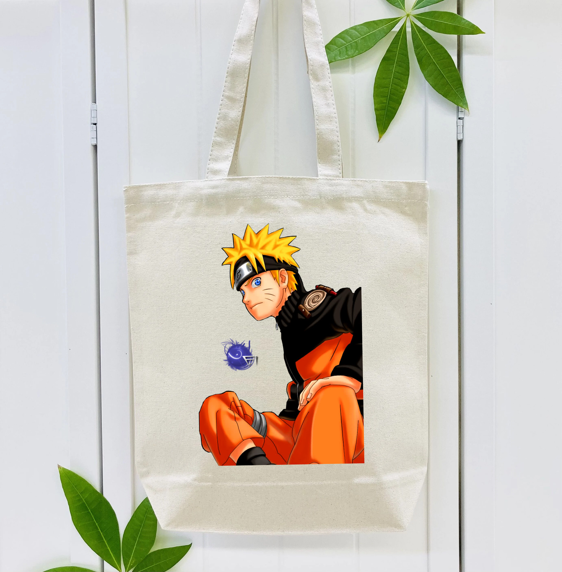 NARUTO -ナルト- うずまき ナルト Uzumaki Naruto 縦型キャンバス生地手提げバッグ　トートバッグ