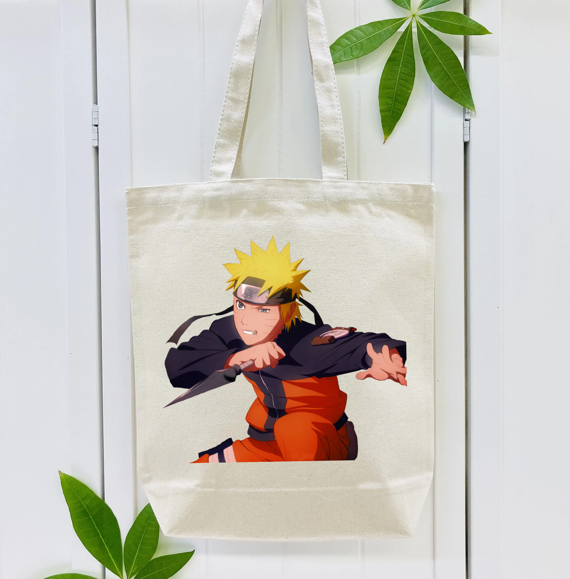 NARUTO -ナルト- うずまき ナルト Uzumaki Naruto 縦型キャンバス生地手提げバッグ　トートバッグ