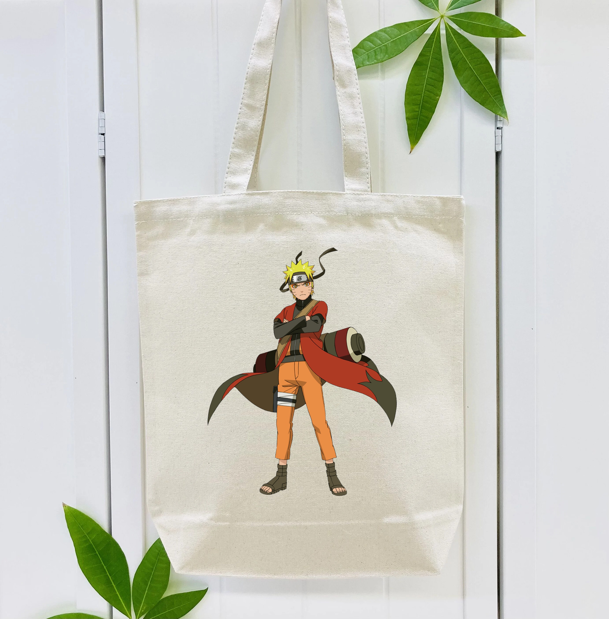 NARUTO -ナルト- うずまき ナルト Uzumaki Naruto 縦型キャンバス生地手提げバッグ　トートバッグ