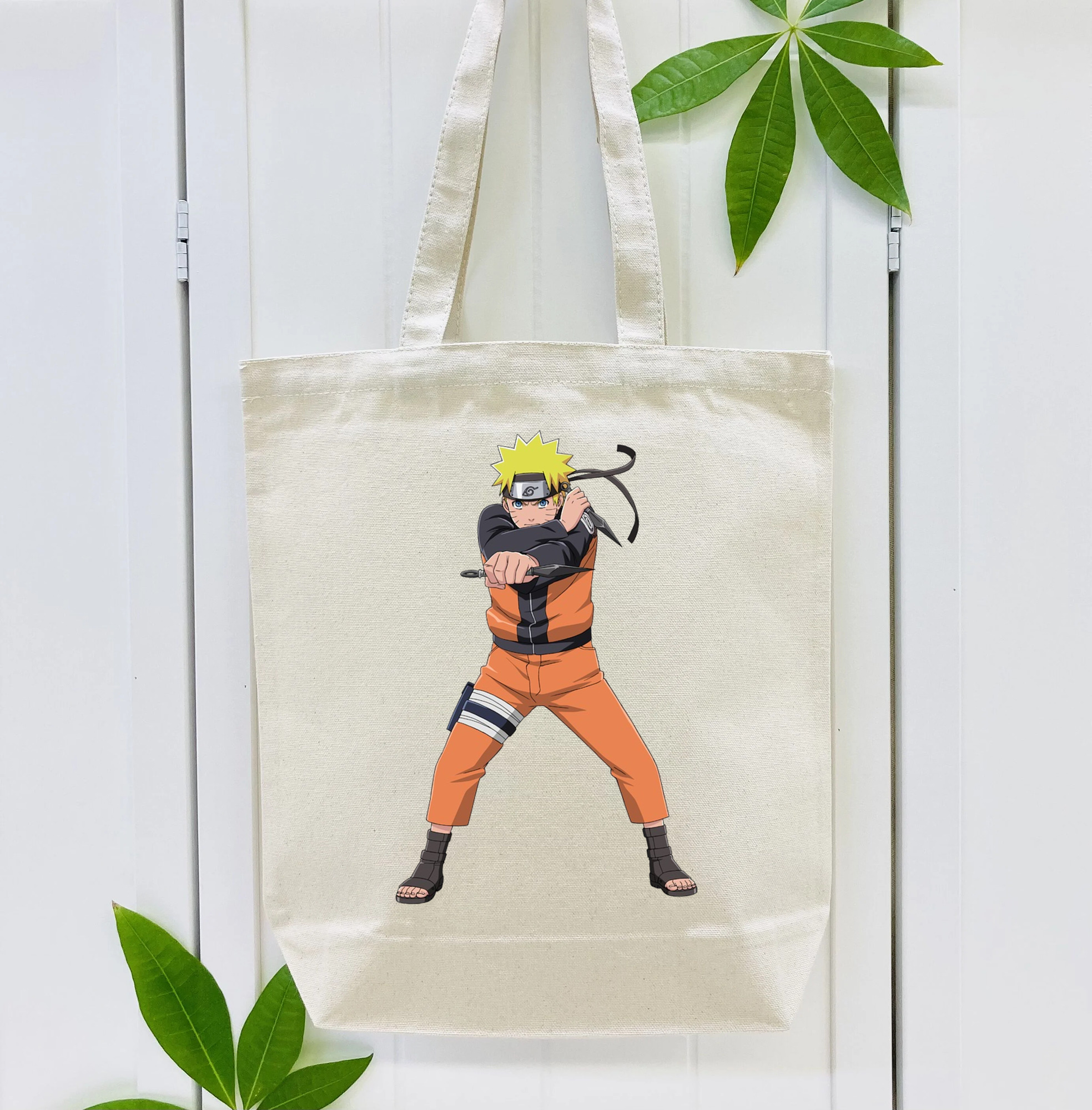NARUTO -ナルト- うずまき ナルト Uzumaki Naruto 縦型キャンバス生地手提げバッグ　トートバッグ