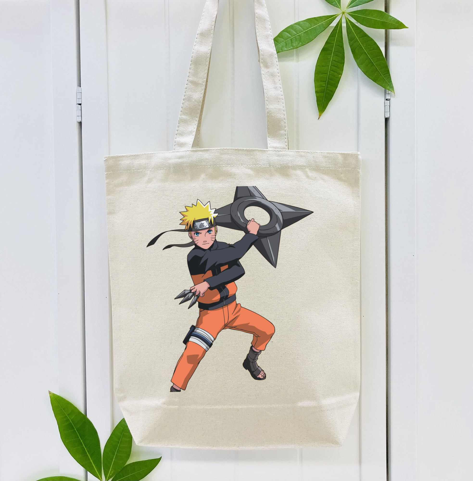 NARUTO -ナルト- うずまき ナルト Uzumaki Naruto 縦型キャンバス生地手提げバッグ　トートバッグ